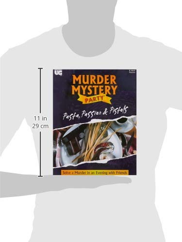 Foto 4 pulgar | Murder Mystery Party Game University Games Pasta Passion - Venta Internacional.