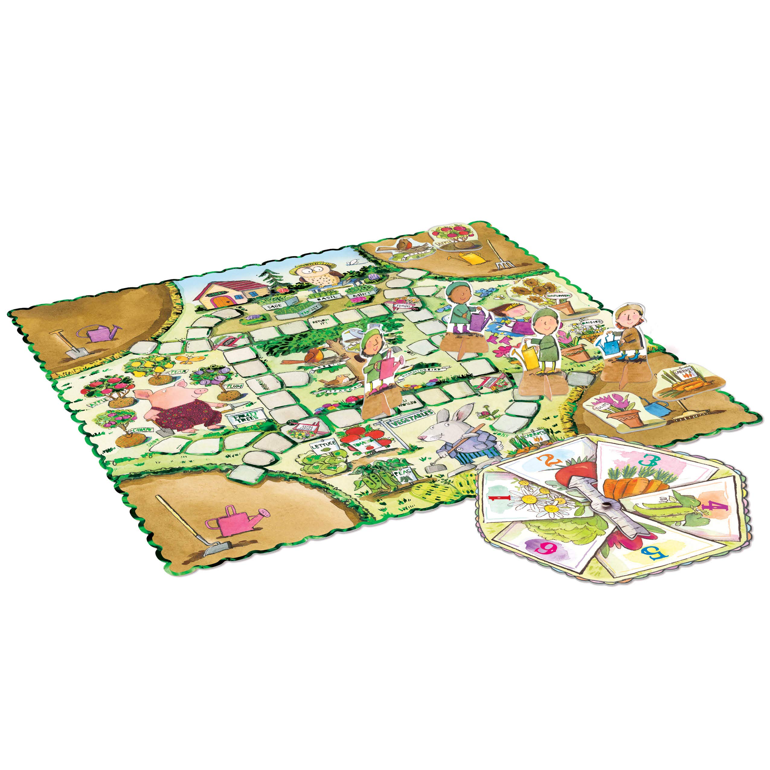 Foto 3 pulgar | Juego De Mesa Eeboo Gathering A Garden Educational 5+ Years - Venta Internacional.