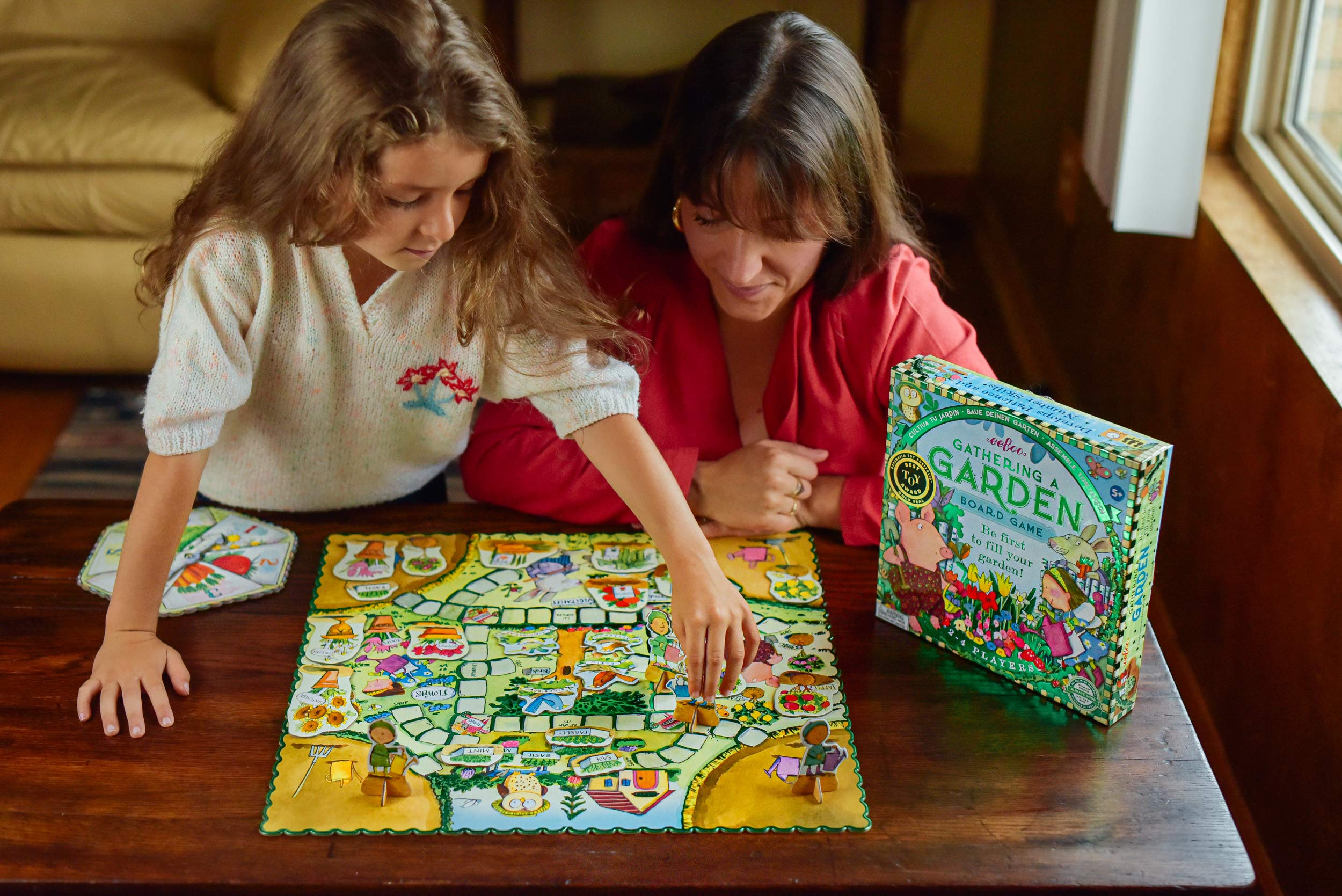 Foto 4 | Juego De Mesa Eeboo Gathering A Garden Educational 5+ Years - Venta Internacional.