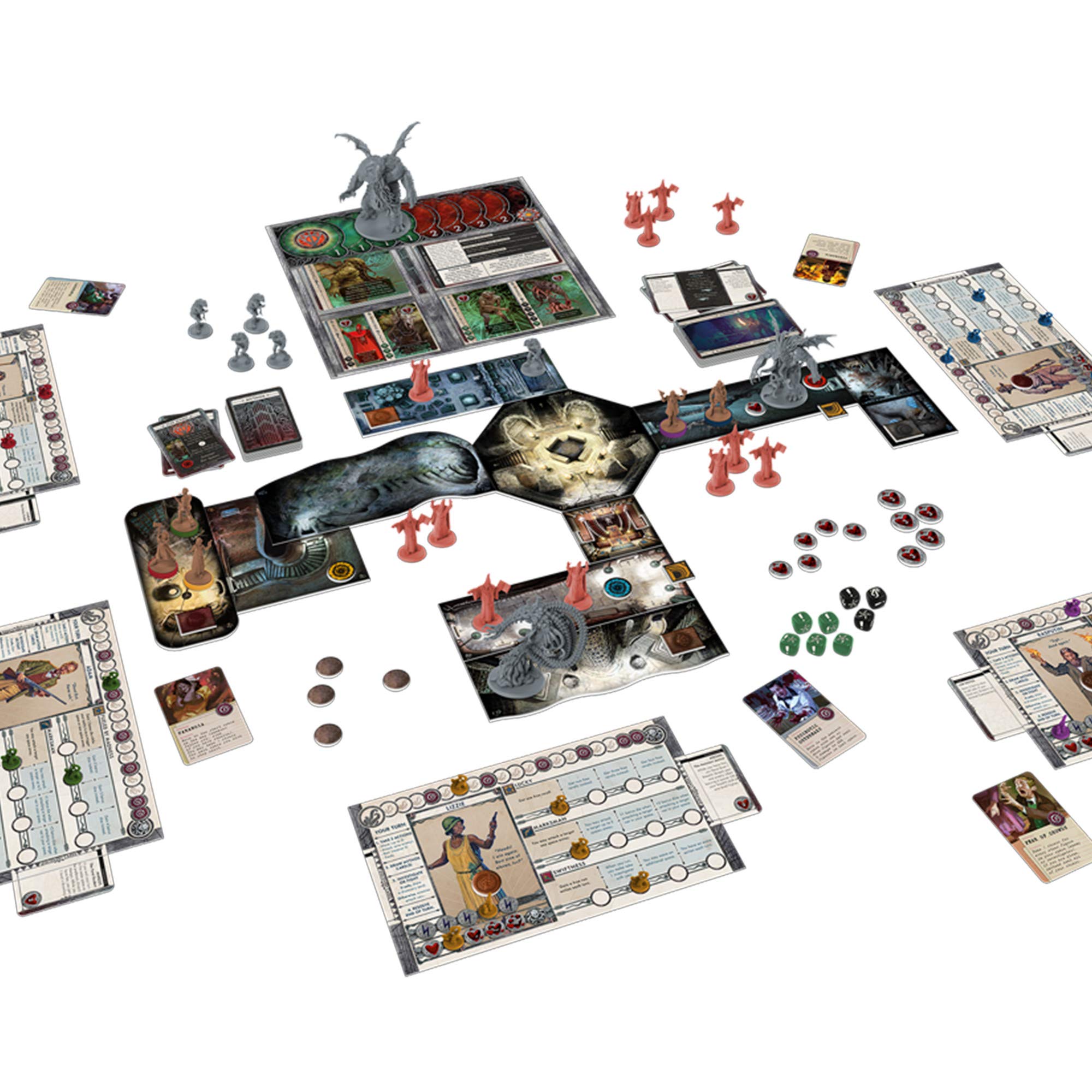 Foto 3 pulgar | Juego De Mesa Cthulu: Death May Die Horror Mystery Cooperative - Venta Internacional.