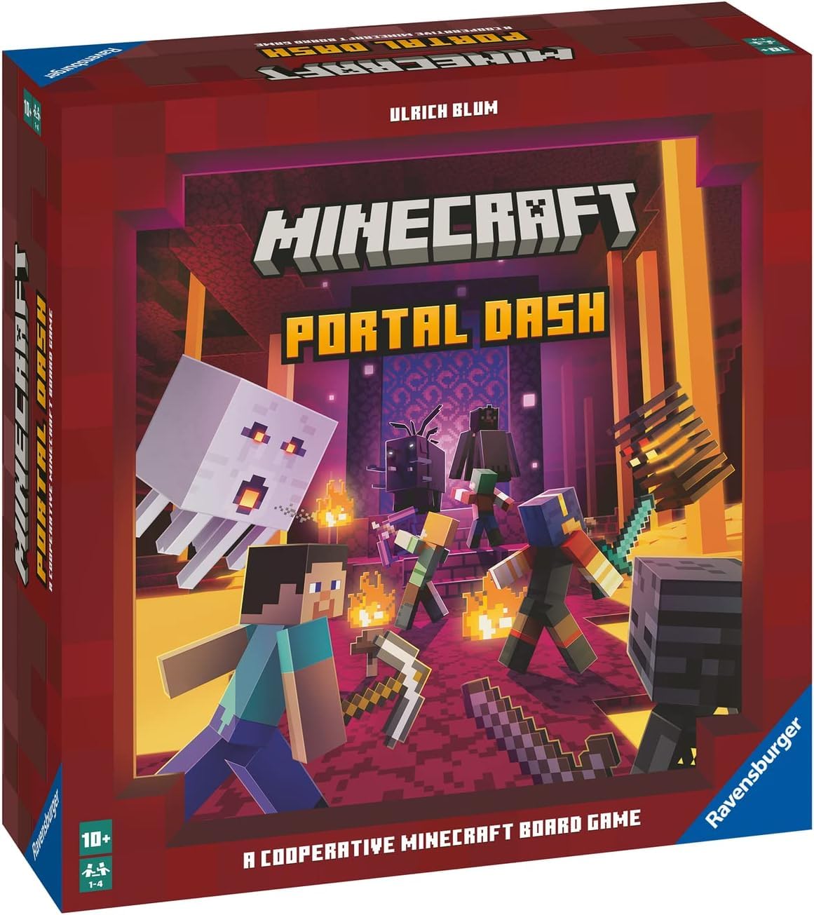 Juego De Mesa Ravensburger Minecraft Portal Dash Age 10+ - Venta Internacional.
