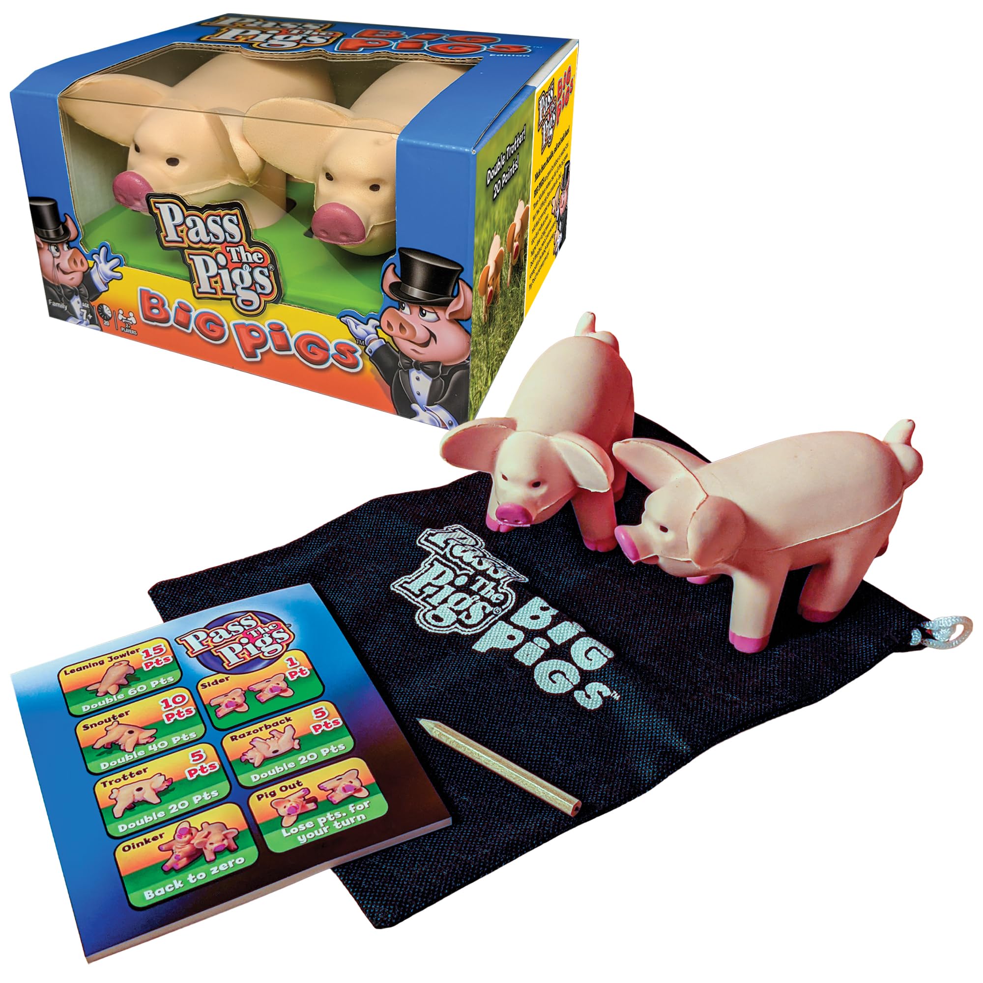 Movimientos Ganadores De Pass The Pigs Big Pigs Para 2 A 4 Jugadores - Venta Internacional.