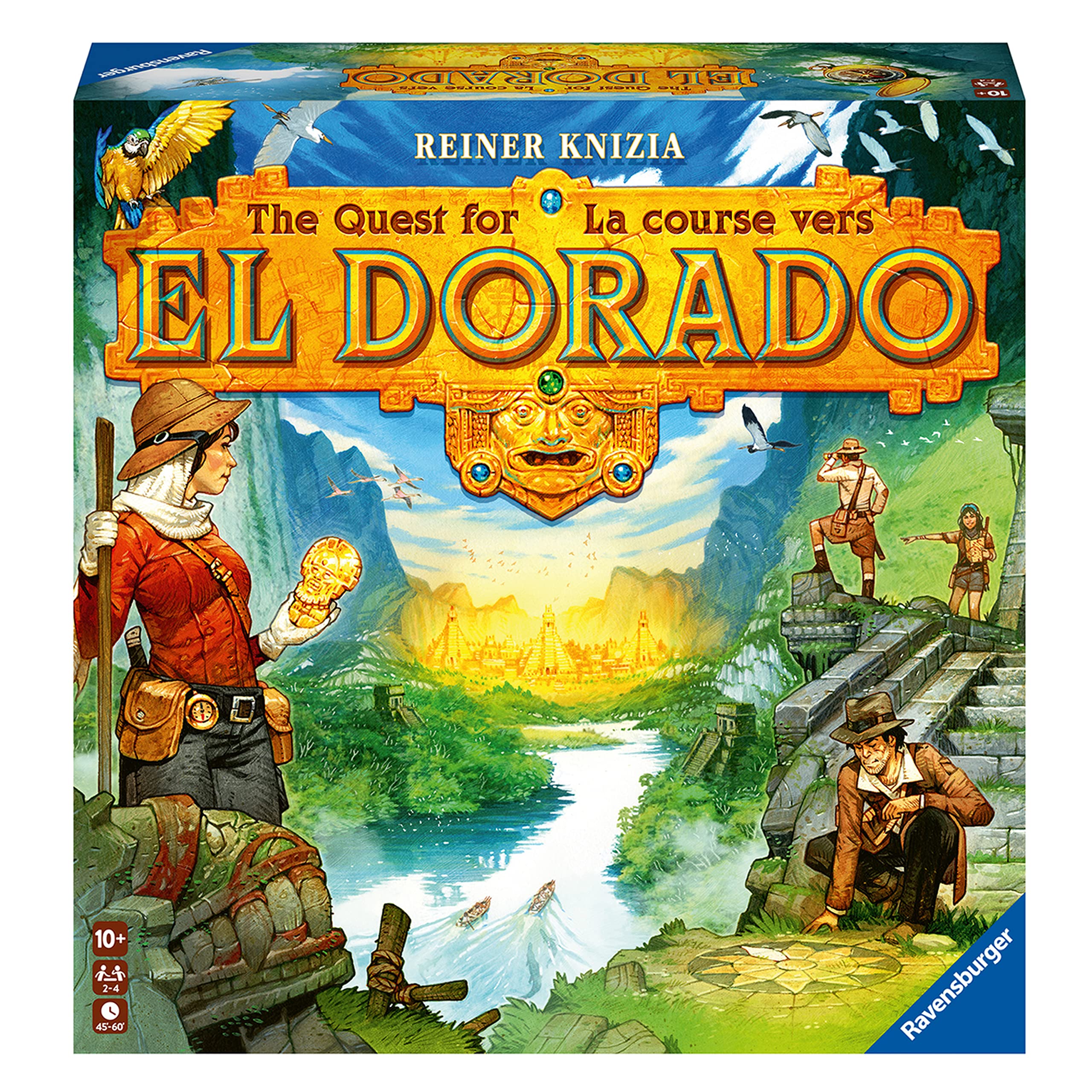 Foto 6 pulgar | Juego De Mesa Ravensburger The Quest For El Dorado Para Niños Y Adultos - Venta Internacional.