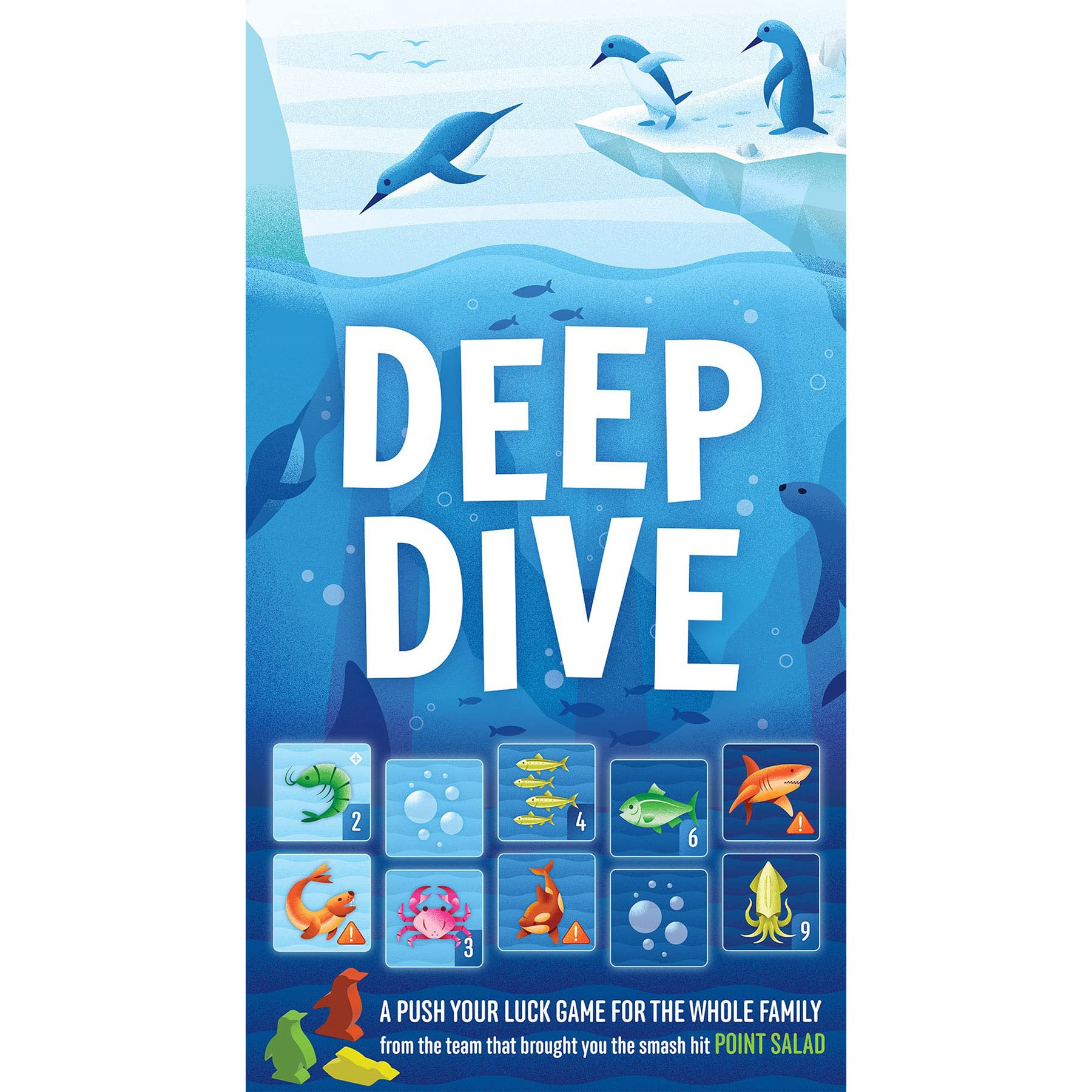 Foto 5 pulgar | Juego De Mesa Aeg & Flatout Games Deep Dive Push Your Luck 10+ - Venta Internacional.