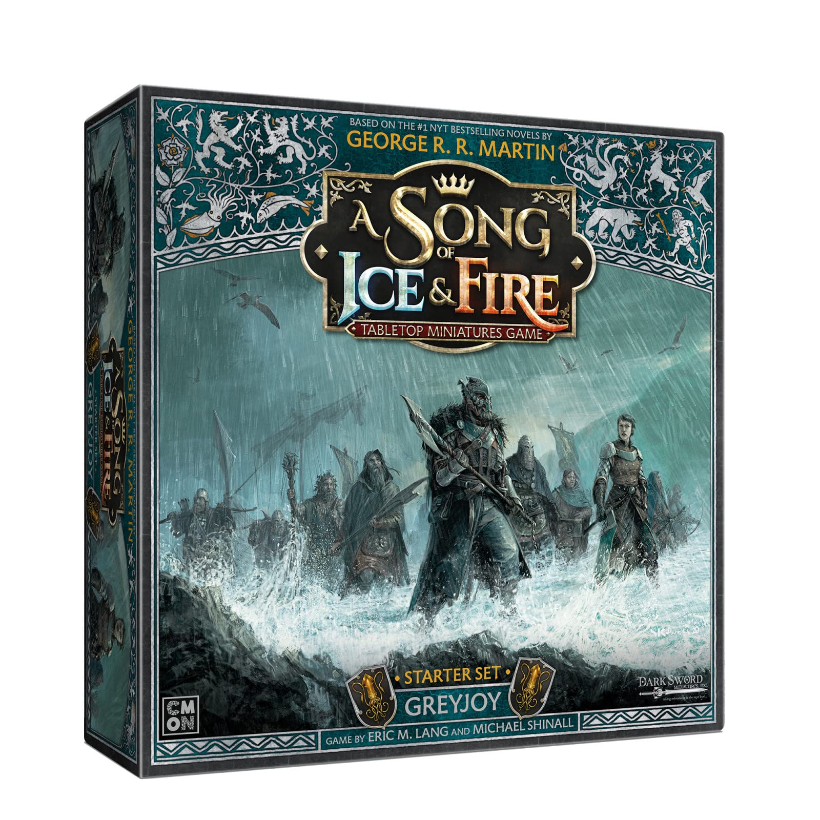 Juego De Estrategia Cmon Canción De Hielo Y Fuego House Greyjoy - Venta Internacional.