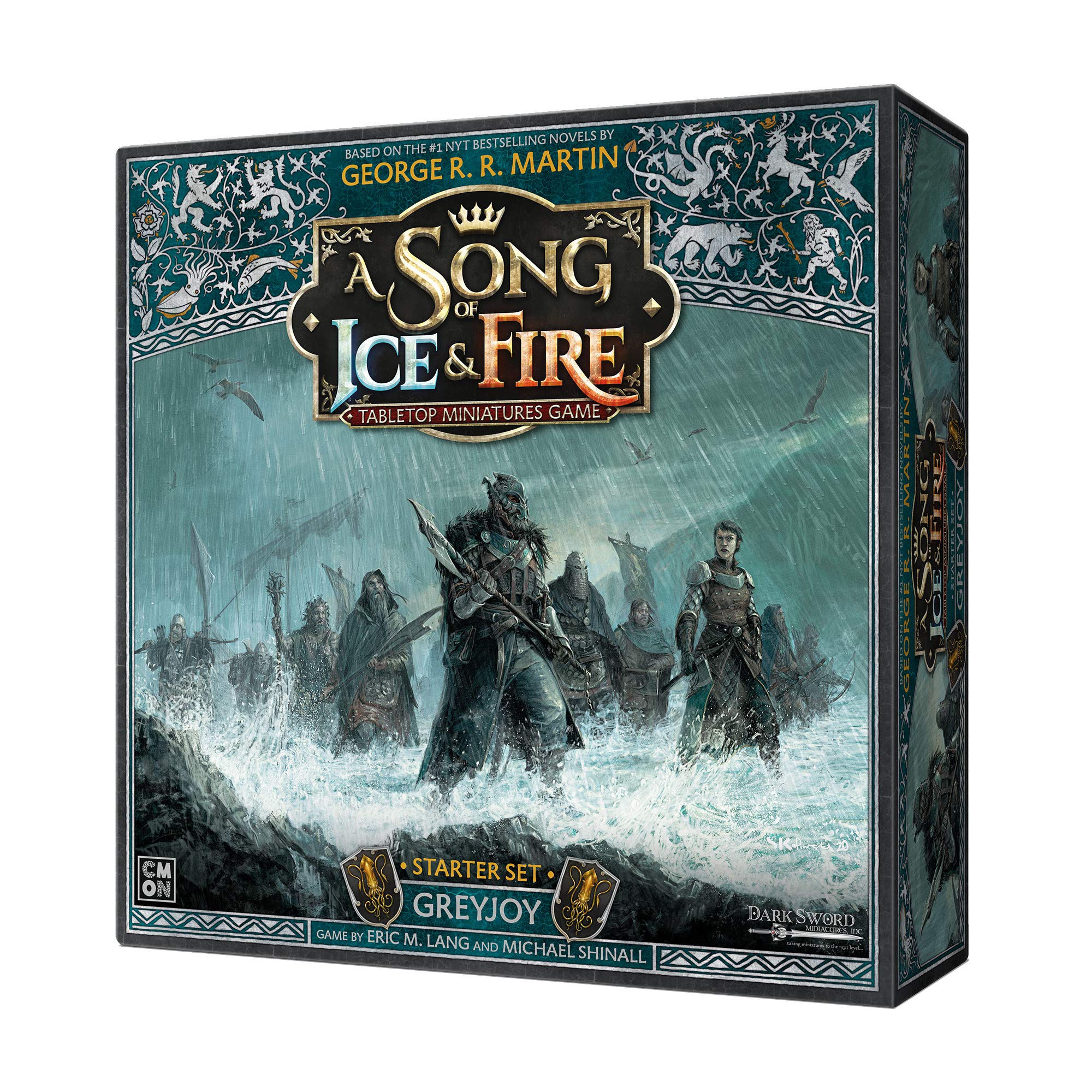 Foto 3 pulgar | Juego De Estrategia Cmon Canción De Hielo Y Fuego House Greyjoy - Venta Internacional.