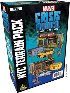 Foto 1 | Juego De Batalla En Miniaturas Marvel Crisis Protocol Nyc Terrain Pack - Venta Internacional.