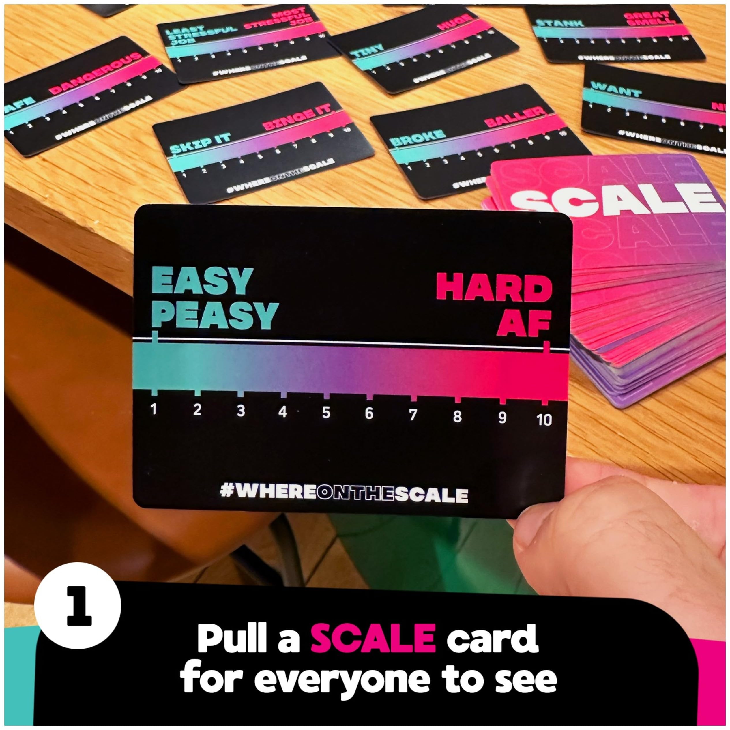 Foto 3 | Party Game Spin Master Games Where On The Scale 18+ - Venta Internacional.