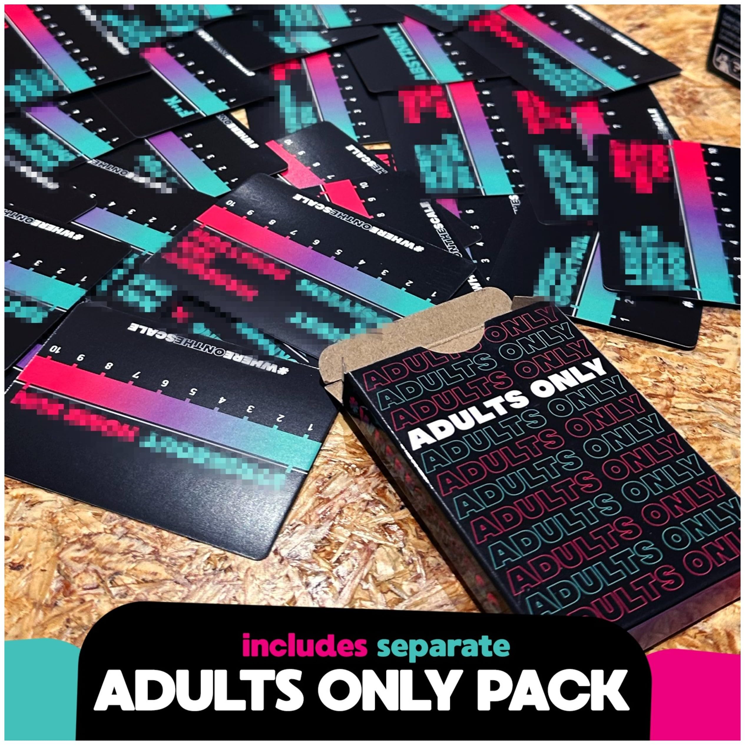 Foto 7 pulgar | Party Game Spin Master Games Where On The Scale 18+ - Venta Internacional.