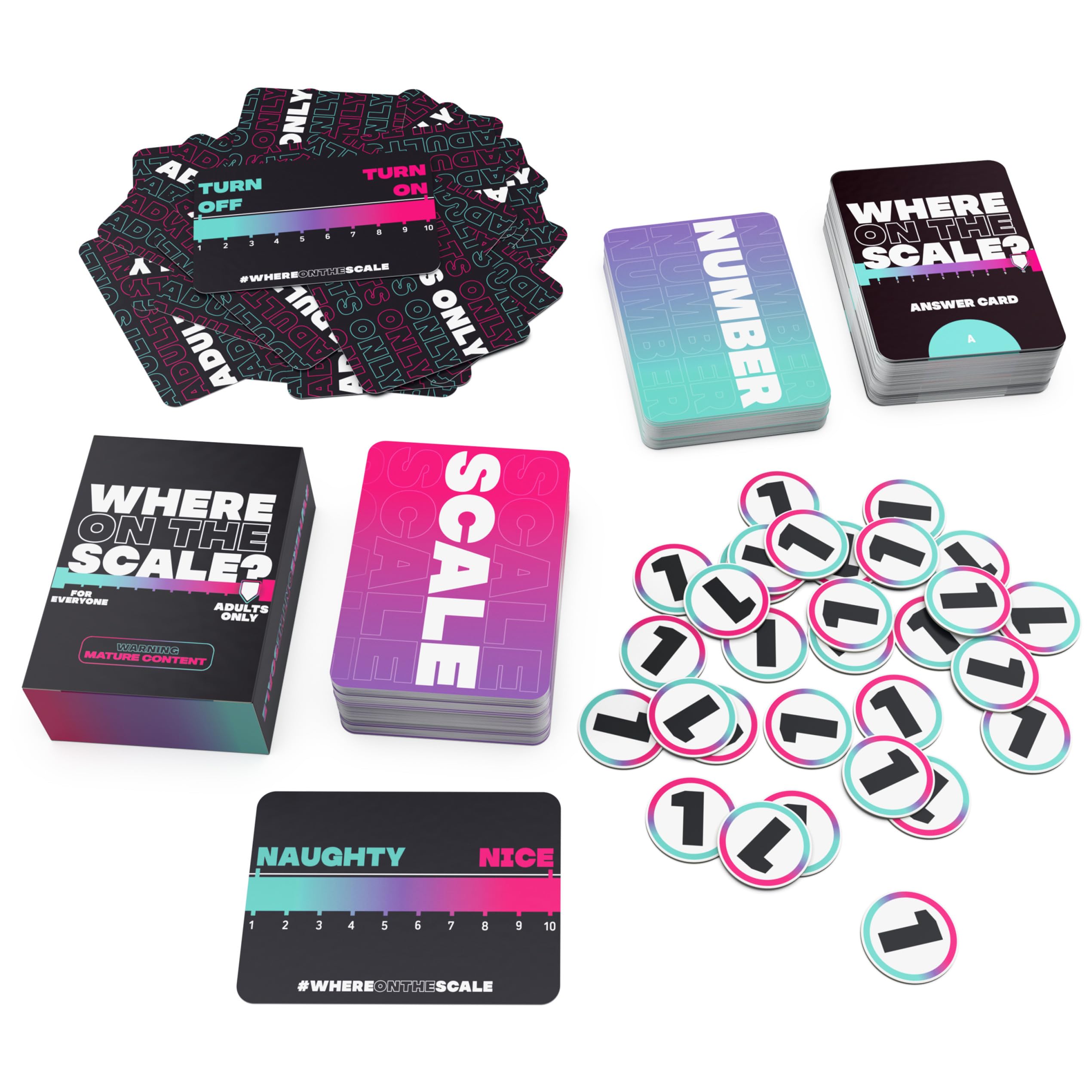 Foto 8 pulgar | Party Game Spin Master Games Where On The Scale 18+ - Venta Internacional.