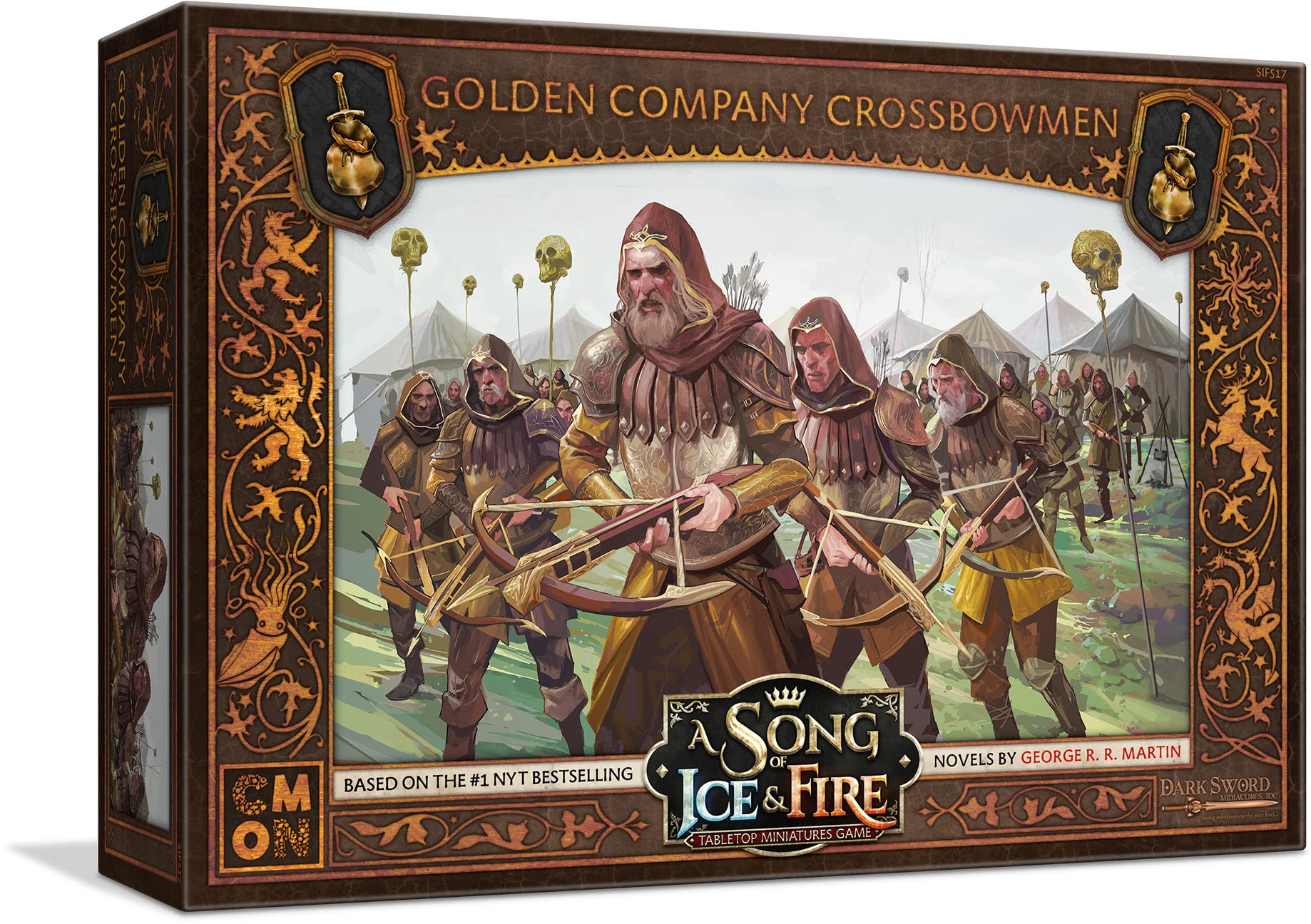 Foto 2 pulgar | Juego De Miniaturas De Mesa Cmon A Song Of Ice And Fire - Venta Internacional.
