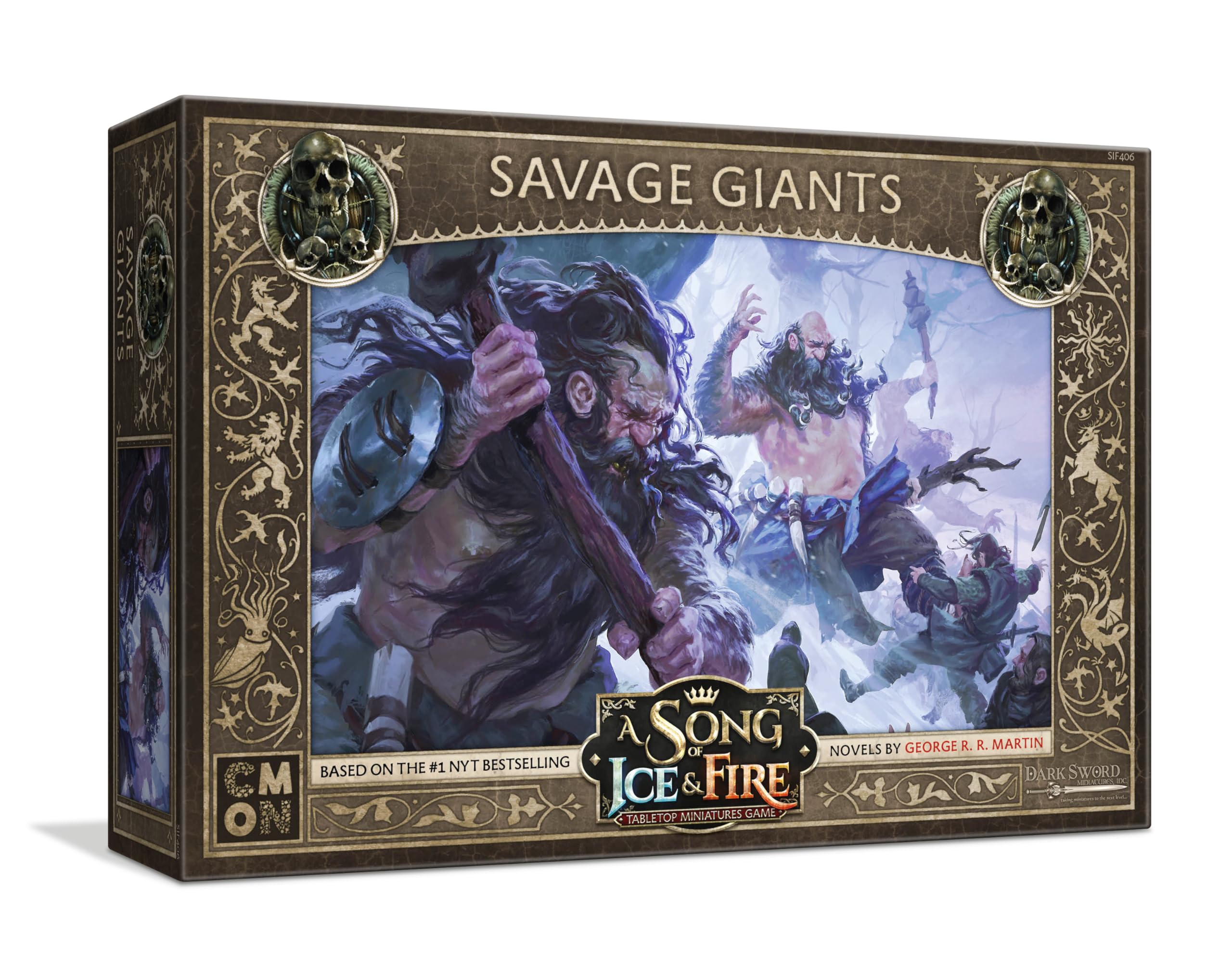 Juego De Estrategia Cmon A Song Of Ice And Fire Savage Giants Unit - Venta Internacional.