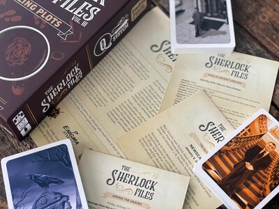 Foto 3 | Juego De Mesa Indie Boards And Cards The Sherlock Files: Puzzling Plots - Venta Internacional.