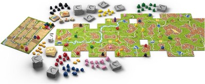 Foto 2 | Juego De Mesa Carcassonne Big Box Edición 2022 Con 11 Expansiones - Venta Internacional.