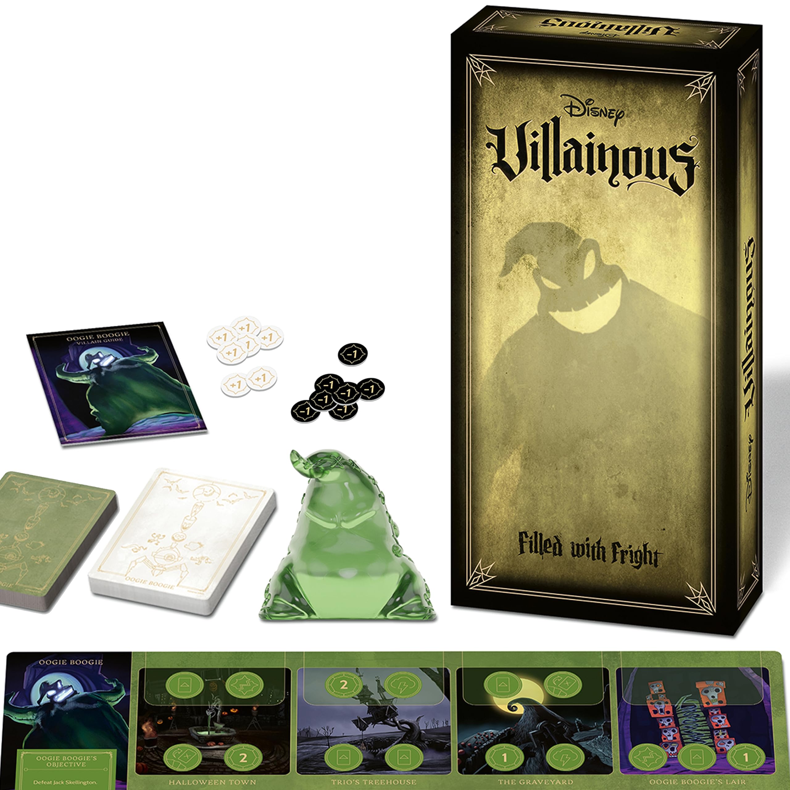 Foto 2 pulgar | Juego De Mesa Ravensburger Disney Villainous Filled With Fright - Venta Internacional.