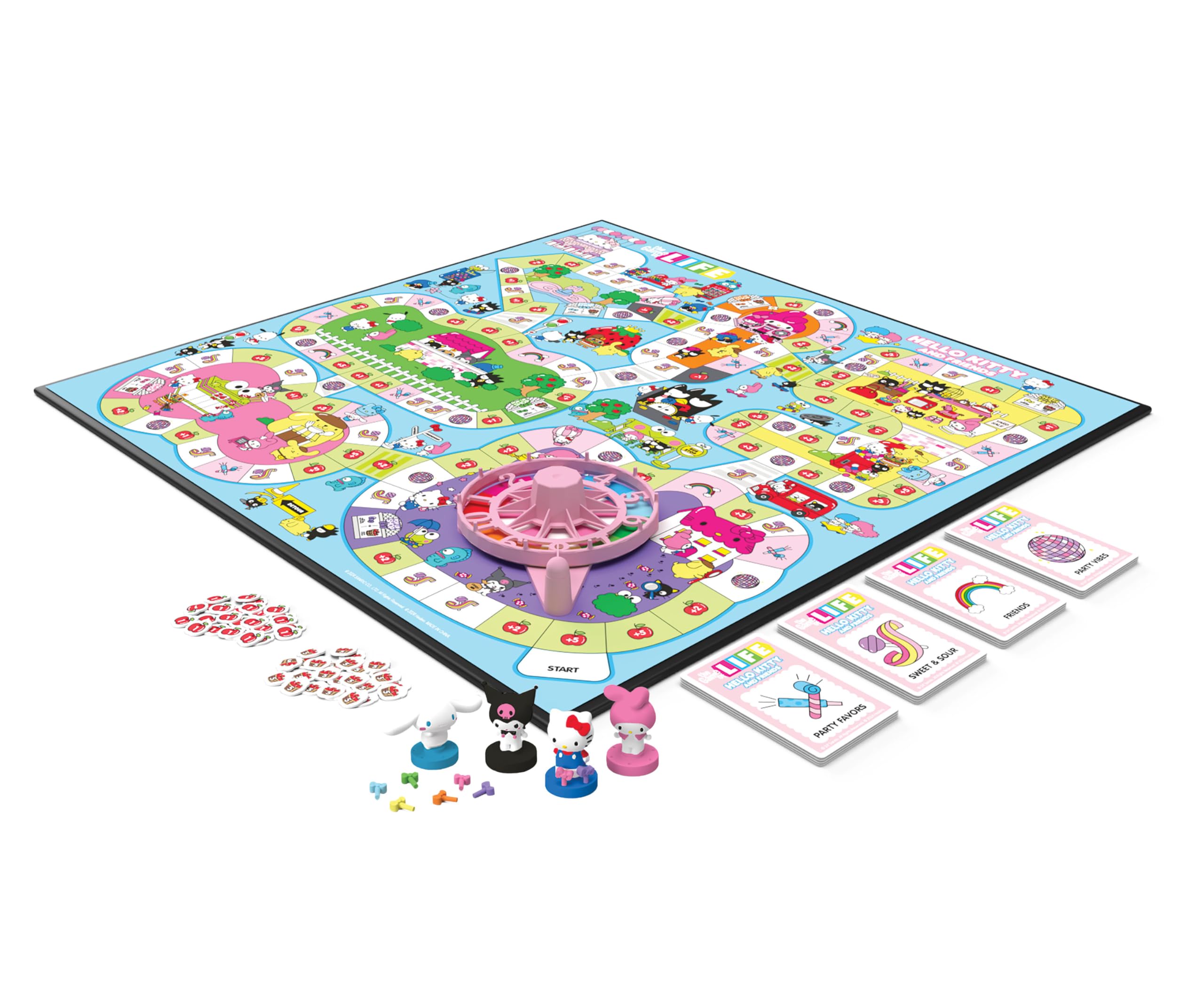 Foto 3 pulgar | Juego De Mesa Usaopoly The Game Of Life Hello Kitty & Friends - Venta Internacional.