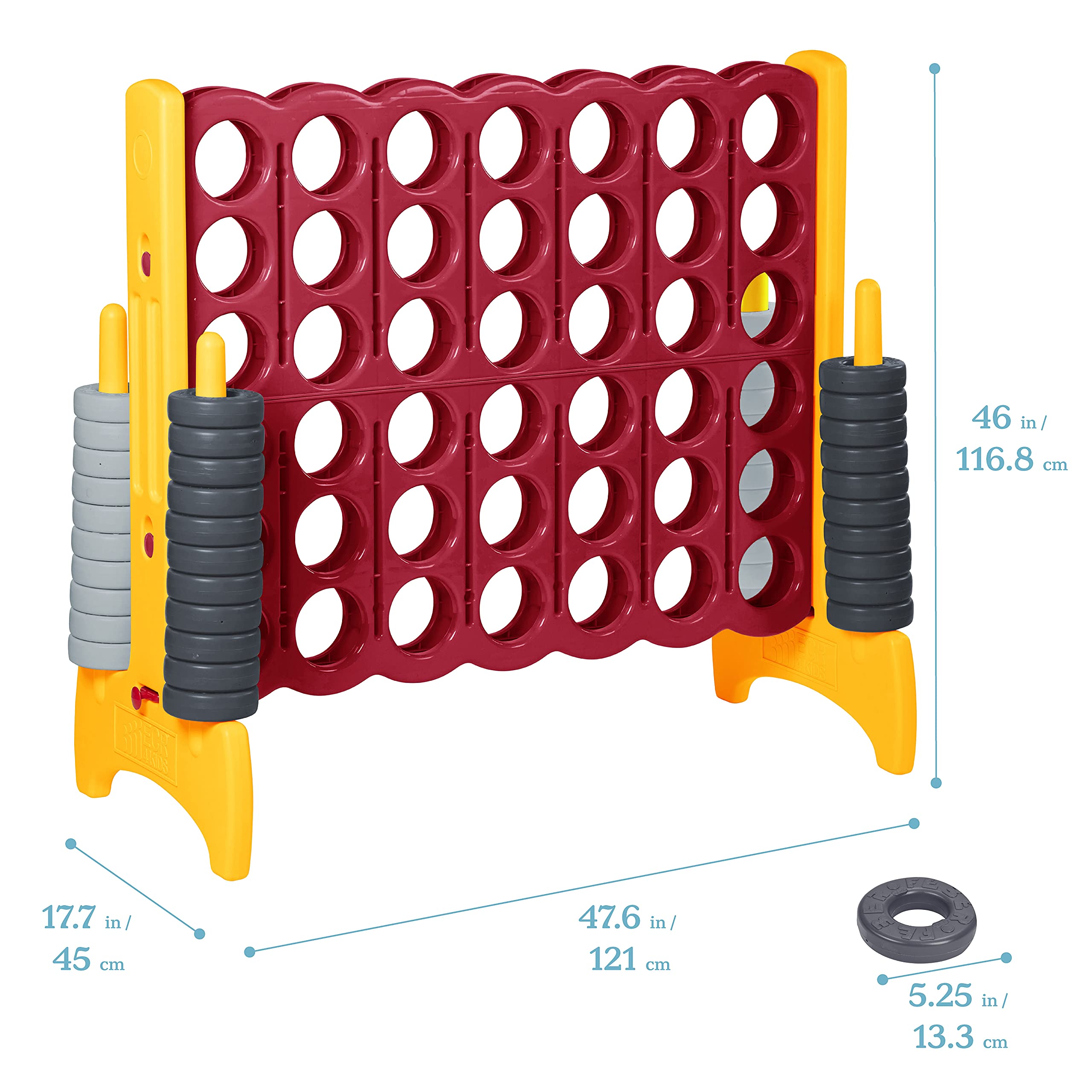 Foto 3 pulgar | Giant Game Ecr4kids Jumbo Gana 4 Puntos Cardinal Gold - Venta Internacional.