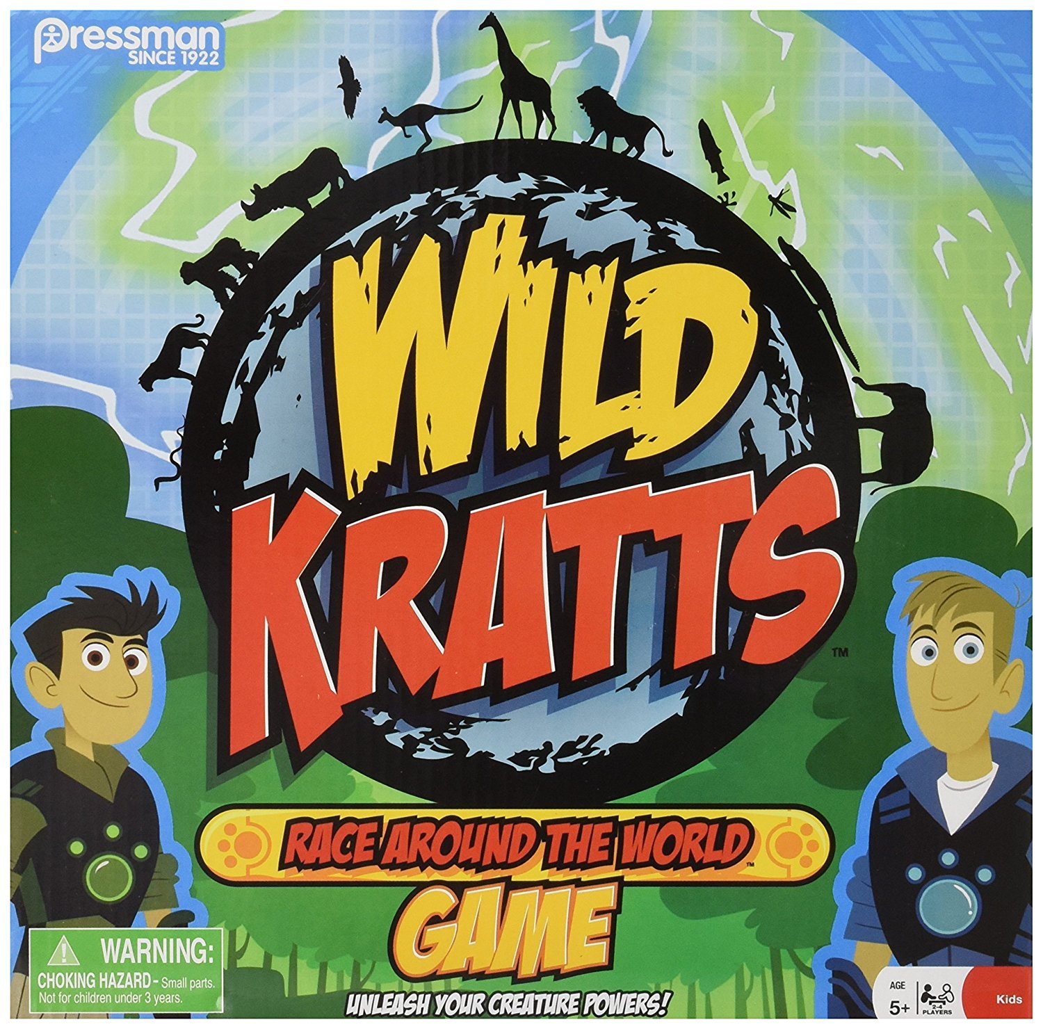 Foto 1 | Juego De Mesa Pressman Wild Kratts Race Around The World 5+ - Venta Internacional.