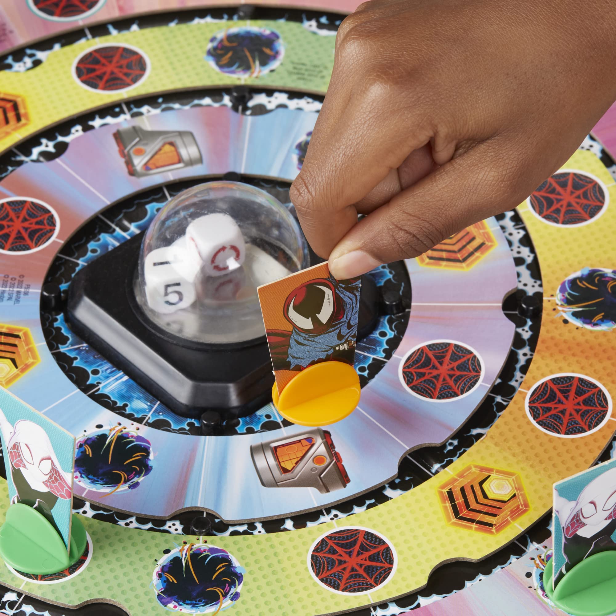 Foto 5 pulgar | Juego De Mesa Hasbro Gaming Trouble: The Spider-verse Edition - Venta Internacional.
