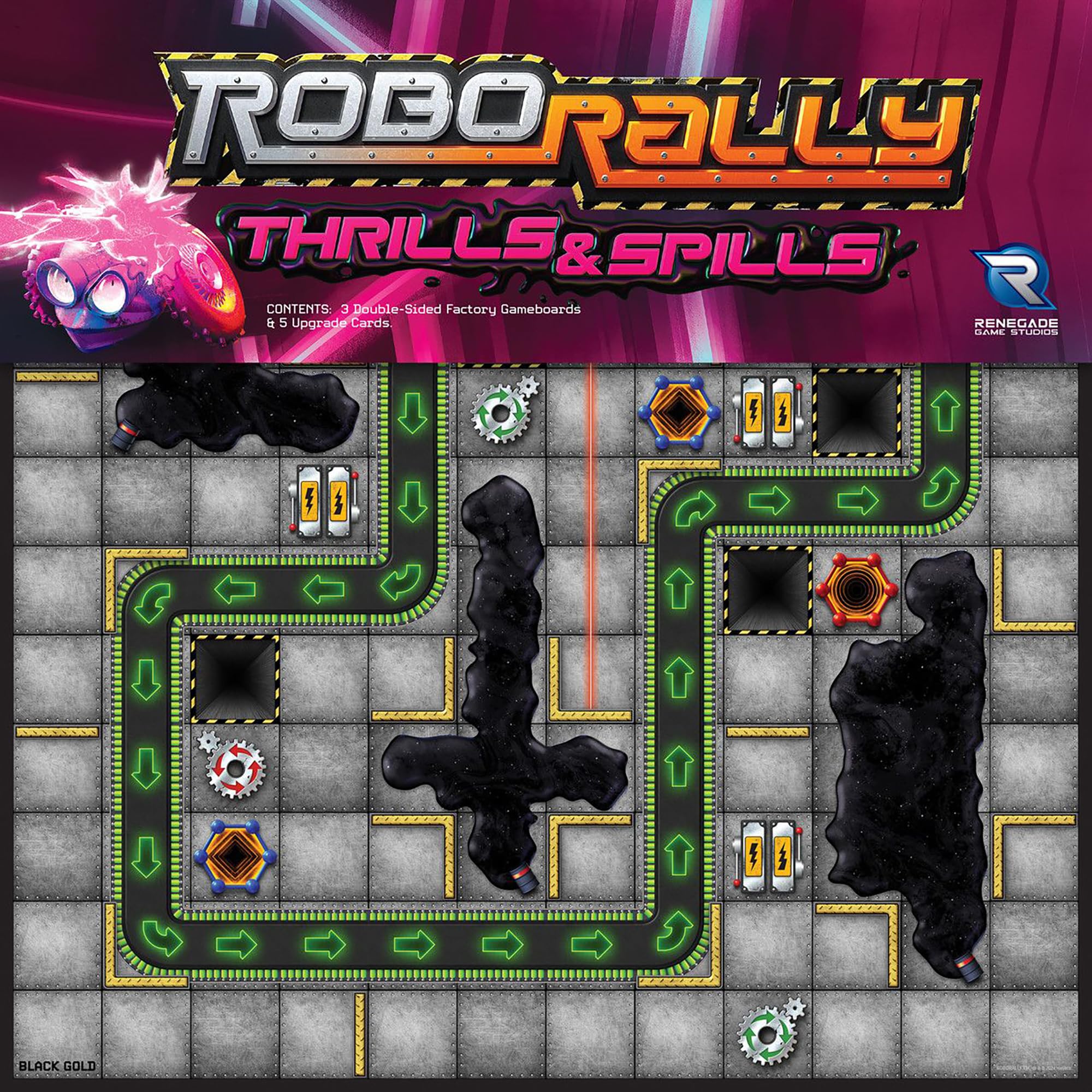 Foto 2 pulgar | Juego De Mesa Renegade Game Studios Robo Rally Thrills & Spills - Venta Internacional.
