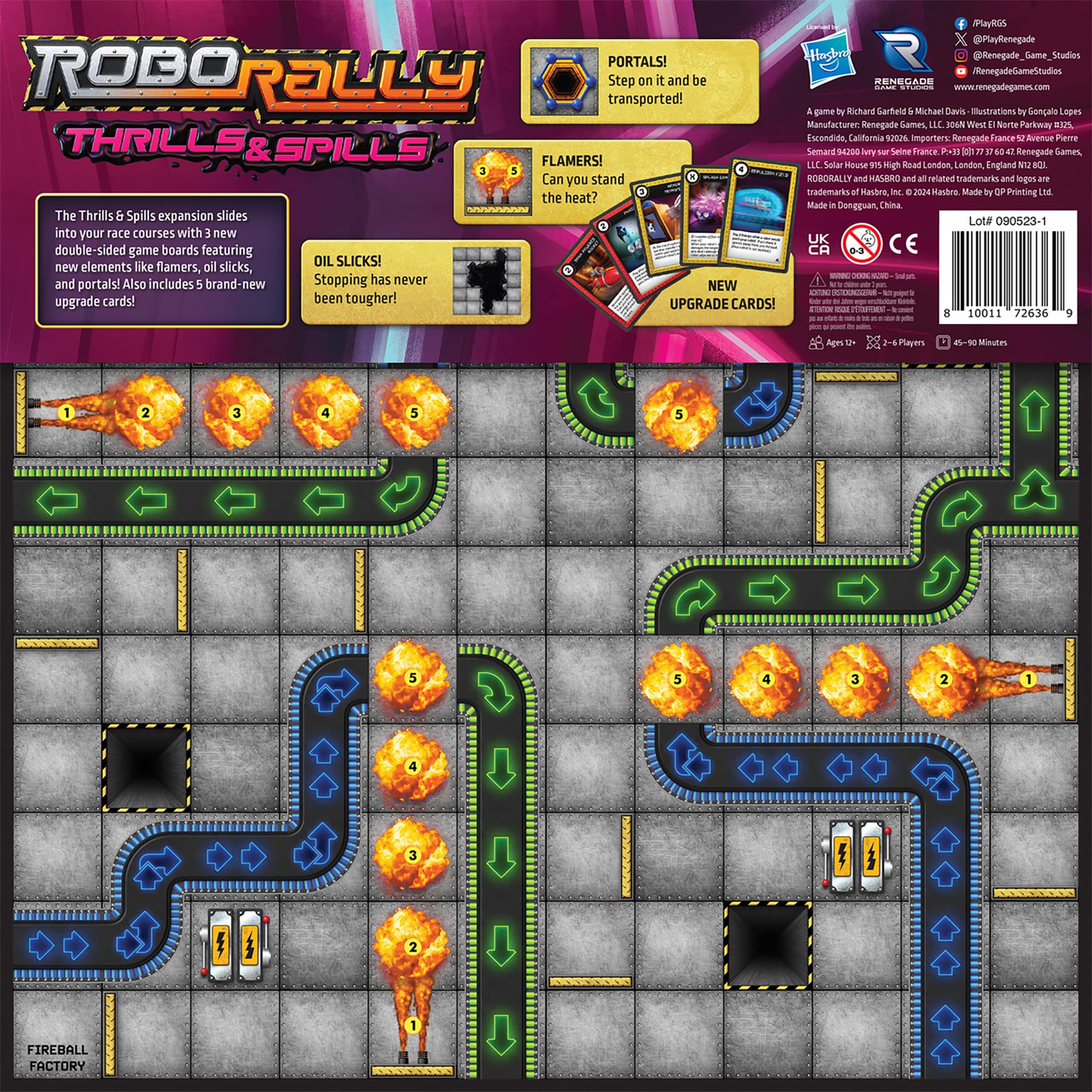 Foto 3 pulgar | Juego De Mesa Renegade Game Studios Robo Rally Thrills & Spills - Venta Internacional.