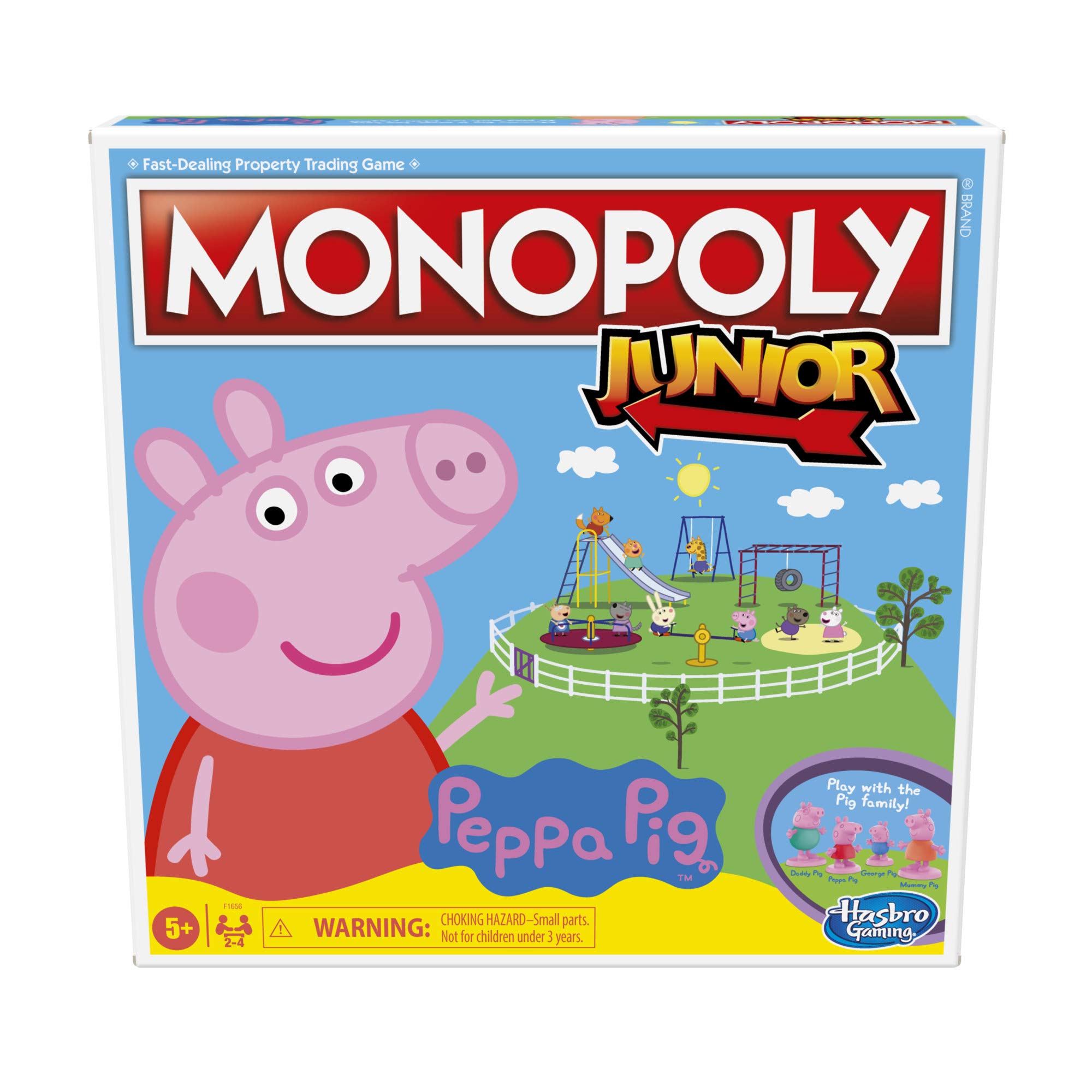 Juego De Mesa Hasbro Gaming Monopoly Junior: Peppa Pig Edition - Venta Internacional.