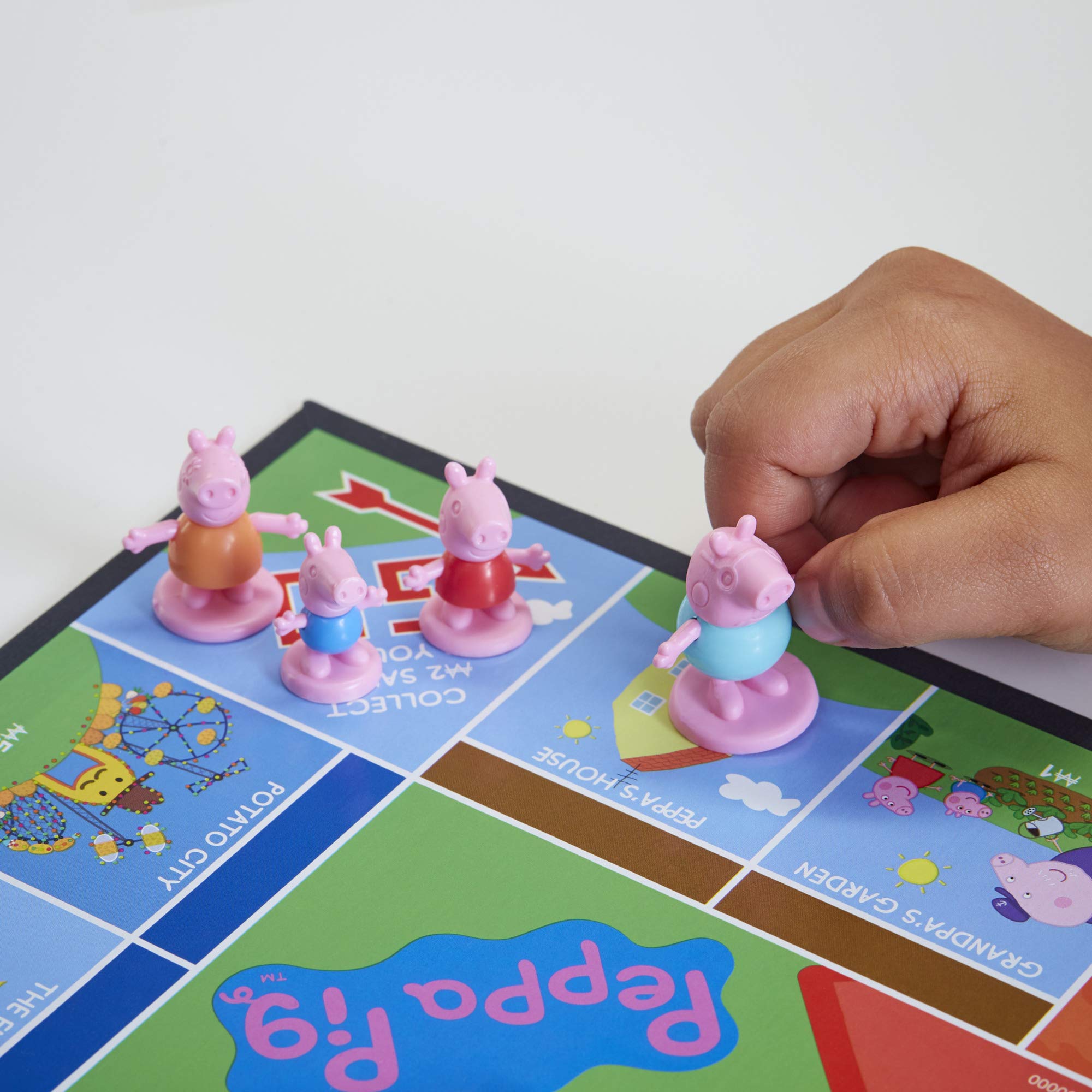 Foto 6 pulgar | Juego De Mesa Hasbro Gaming Monopoly Junior: Peppa Pig Edition - Venta Internacional.