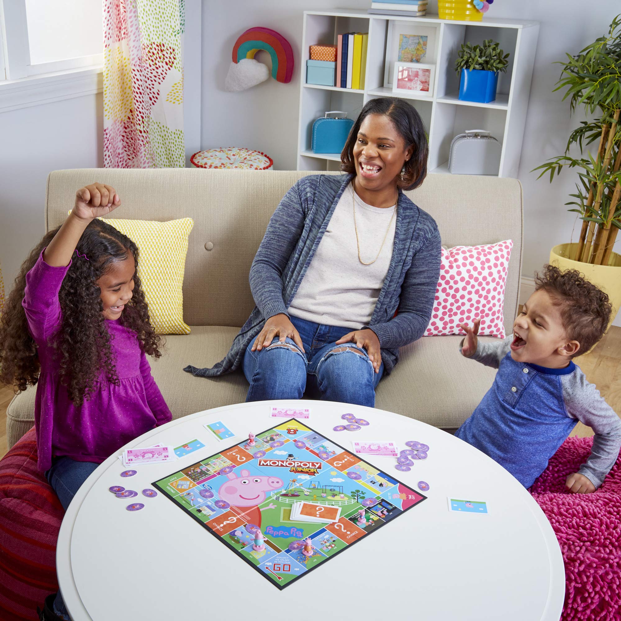 Foto 8 pulgar | Juego De Mesa Hasbro Gaming Monopoly Junior: Peppa Pig Edition - Venta Internacional.