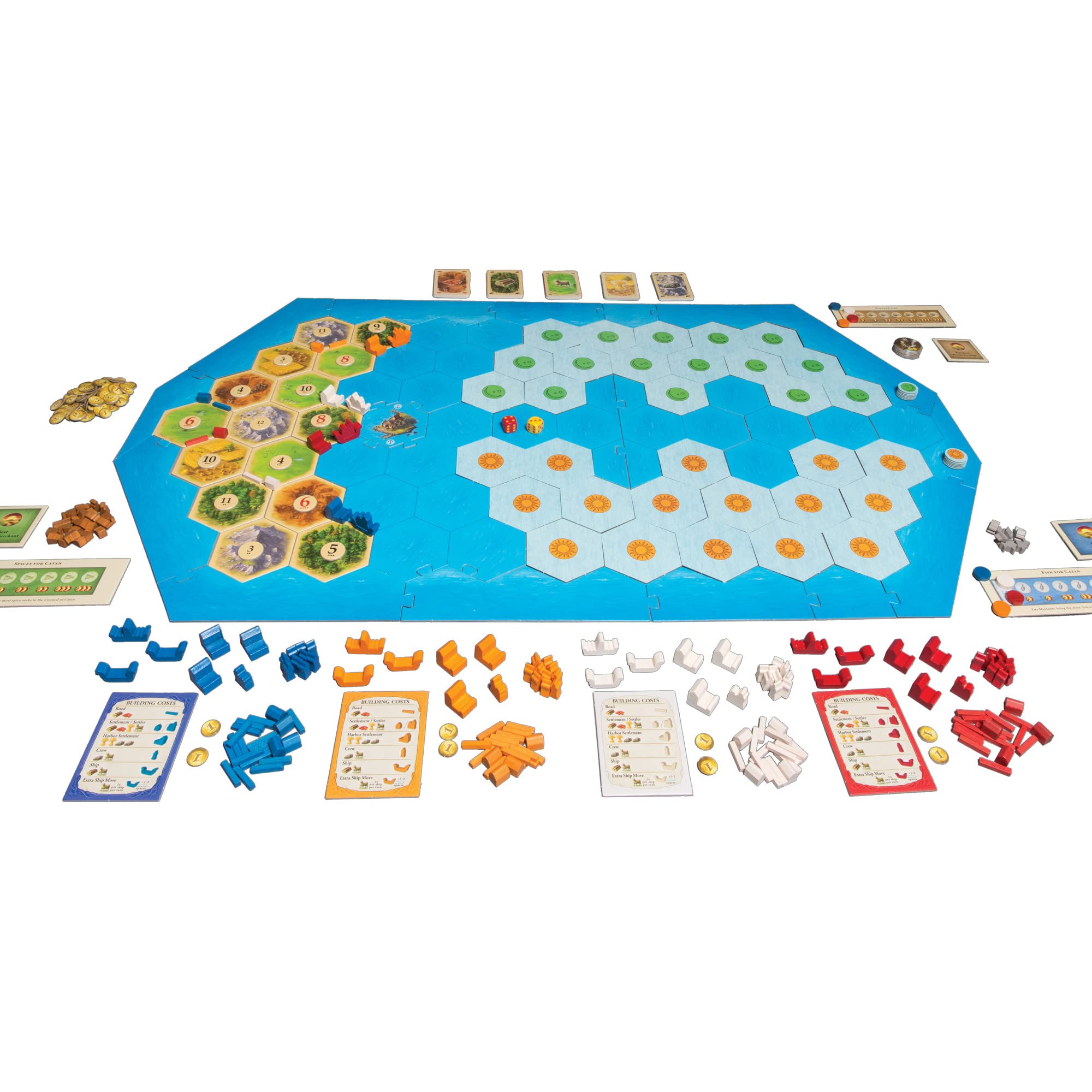 Foto 3 pulgar | Juego De Mesa Catan Explorers & Pirates Expansion Para Mayores De 12 A 4 Jugadores - Venta Internacional.
