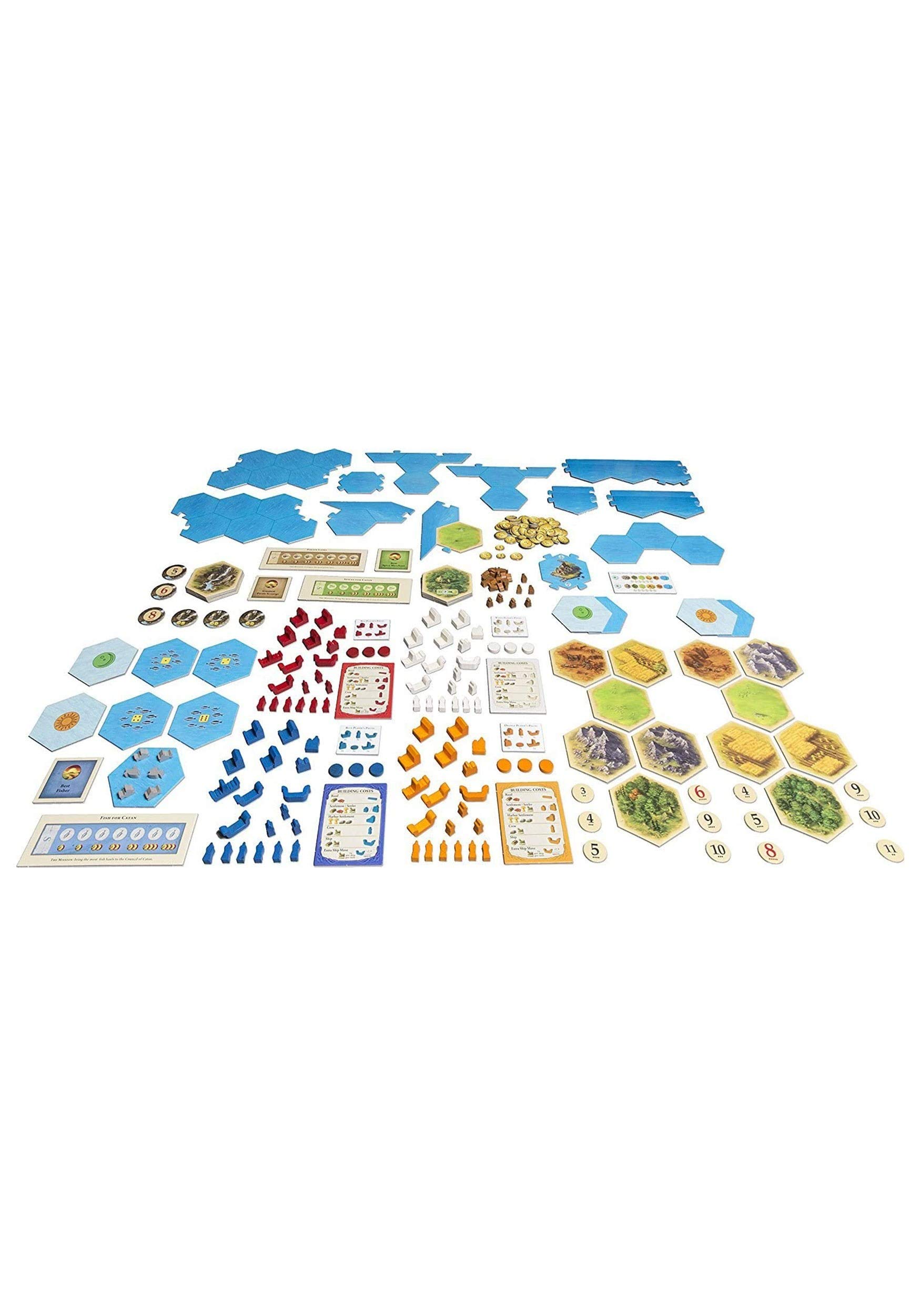 Foto 6 pulgar | Juego De Mesa Catan Explorers & Pirates Expansion Para Mayores De 12 A 4 Jugadores - Venta Internacional.