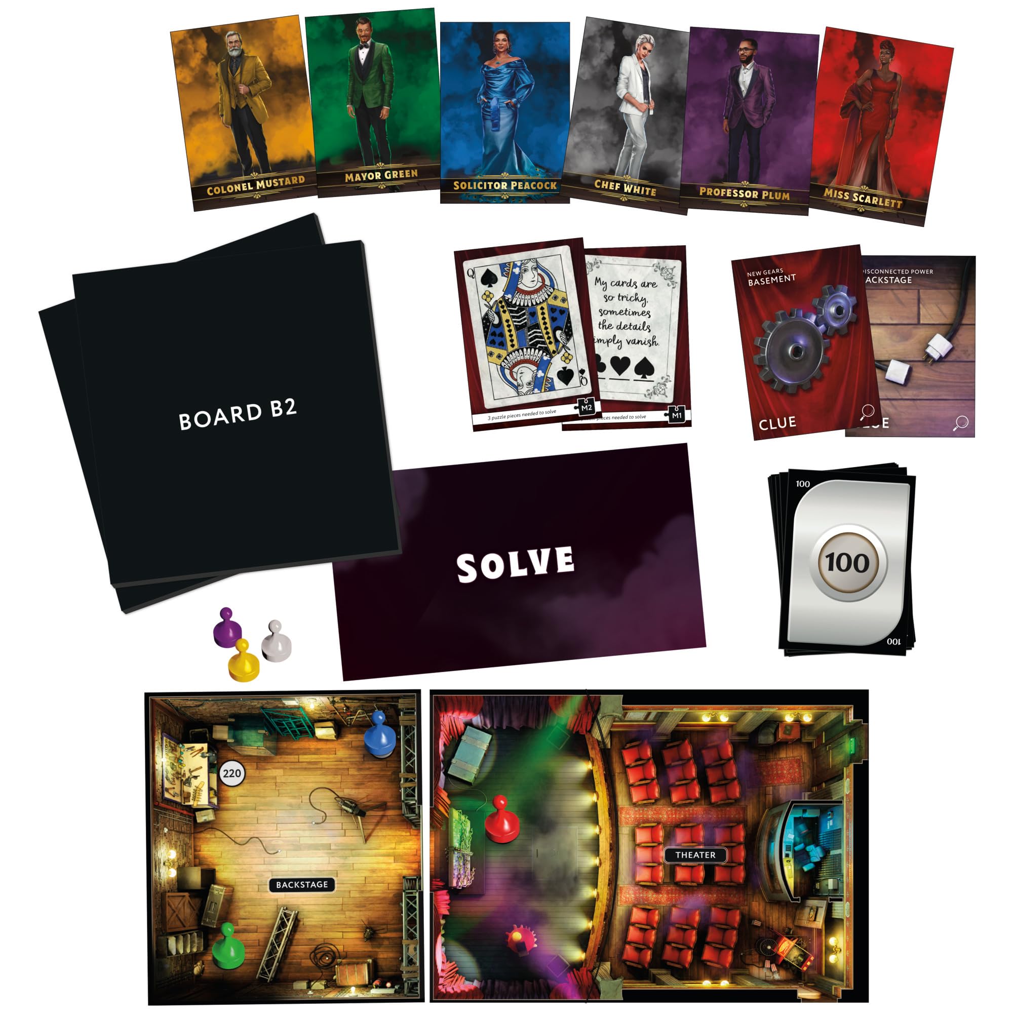 Foto 3 pulgar | Juego De Mesa Hasbro Gaming Clue Escape The Illusionist's Club - Venta Internacional.