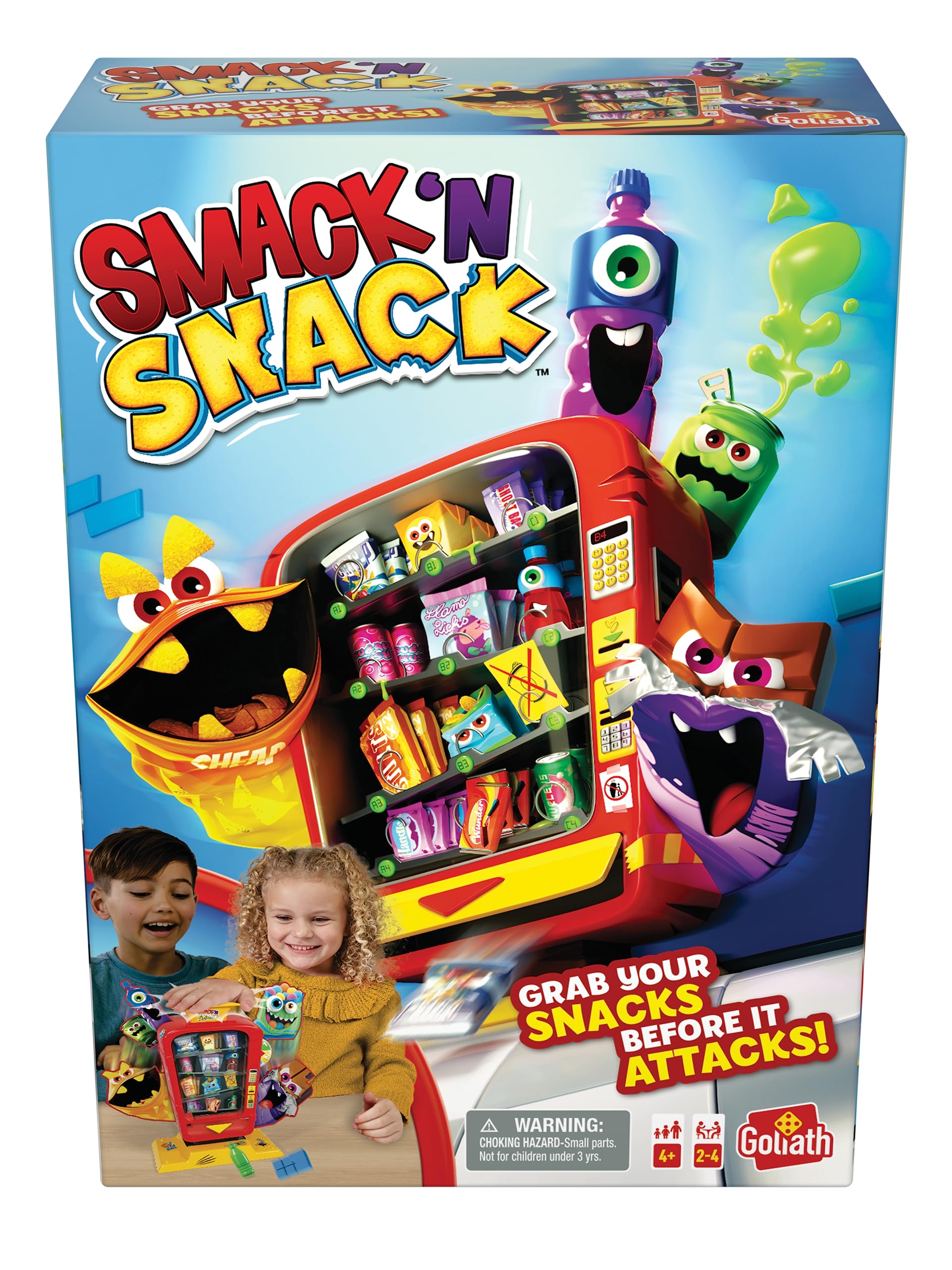 Máquina Expendedora De Bocadillos Game Goliath Smack 'n Snack Collect - Venta Internacional.
