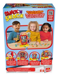 Foto 3 | Máquina Expendedora De Bocadillos Game Goliath Smack 'n Snack Collect - Venta Internacional.