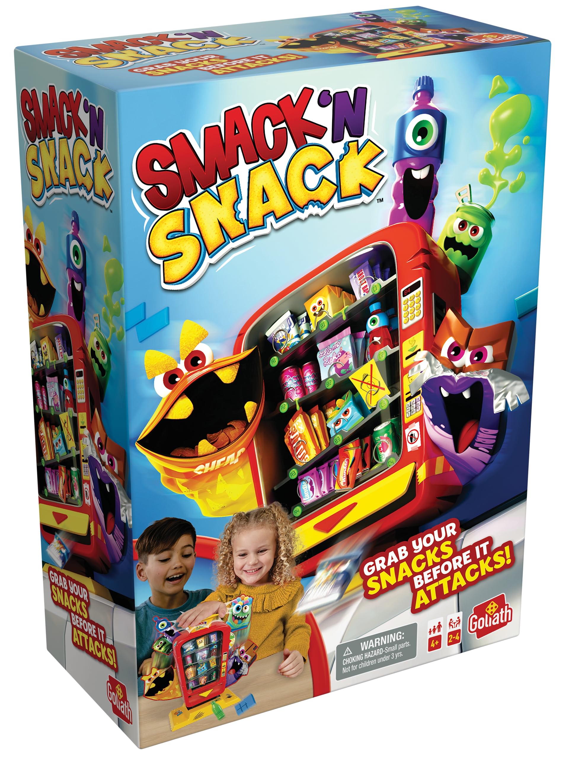 Foto 7 pulgar | Máquina Expendedora De Bocadillos Game Goliath Smack 'n Snack Collect - Venta Internacional.