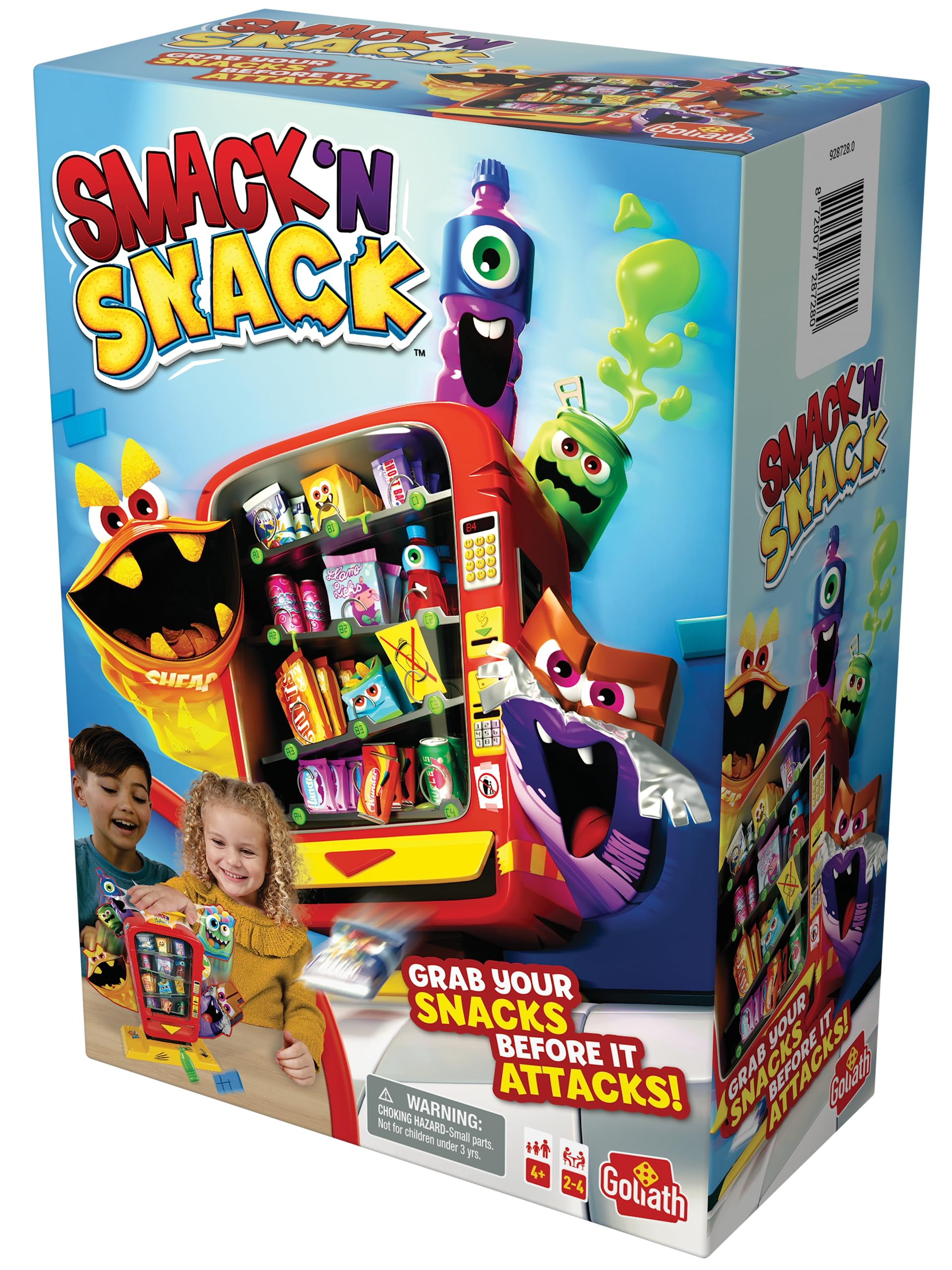 Foto 8 pulgar | Máquina Expendedora De Bocadillos Game Goliath Smack 'n Snack Collect - Venta Internacional.