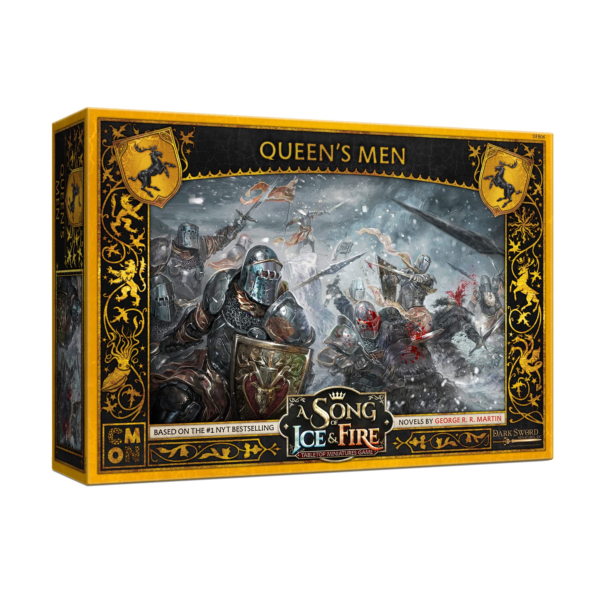 Foto 2 pulgar | Juego De Estrategia Cmon A Song Of Ice And Fire Queen's Men Unit - Venta Internacional.
