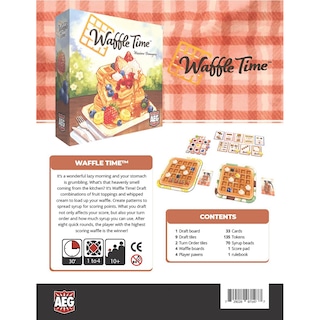 Foto 5 | Juego De Mesa Aeg Waffle Time Abstract Strategy 1-4 Jugadores 10+ - Venta Internacional.