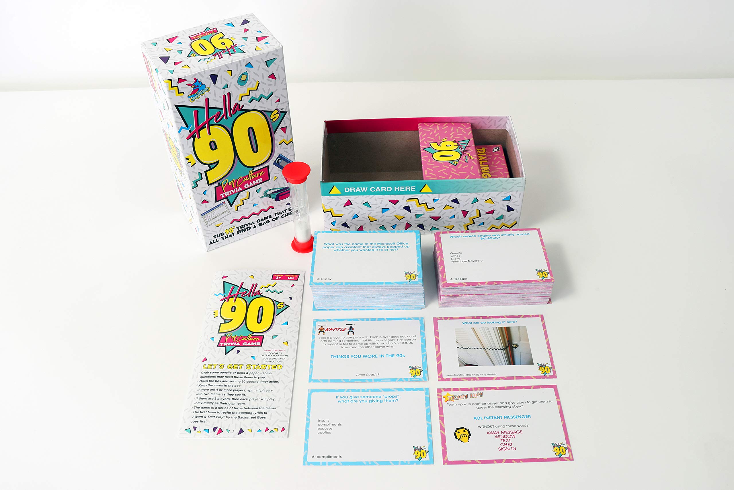 Foto 4 pulgar | Juego De Preguntas Buffalo Games Hella Pop Culture De Los 90 Con 400 Q - Venta Internacional.
