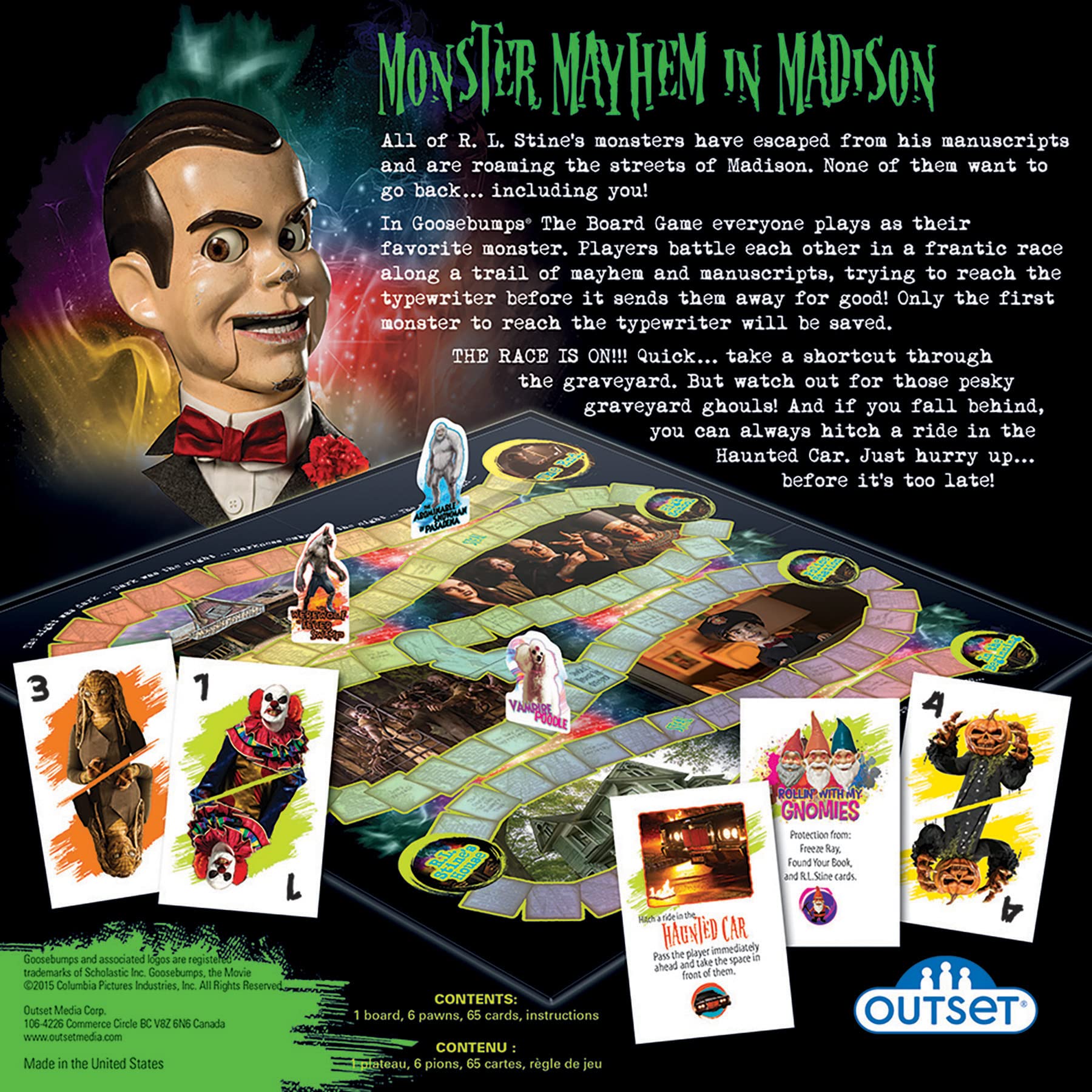 Foto 4 pulgar | Juego De Mesa Outset Media Goosebumps Family 2-6 Jugadores 8+ - Venta Internacional.