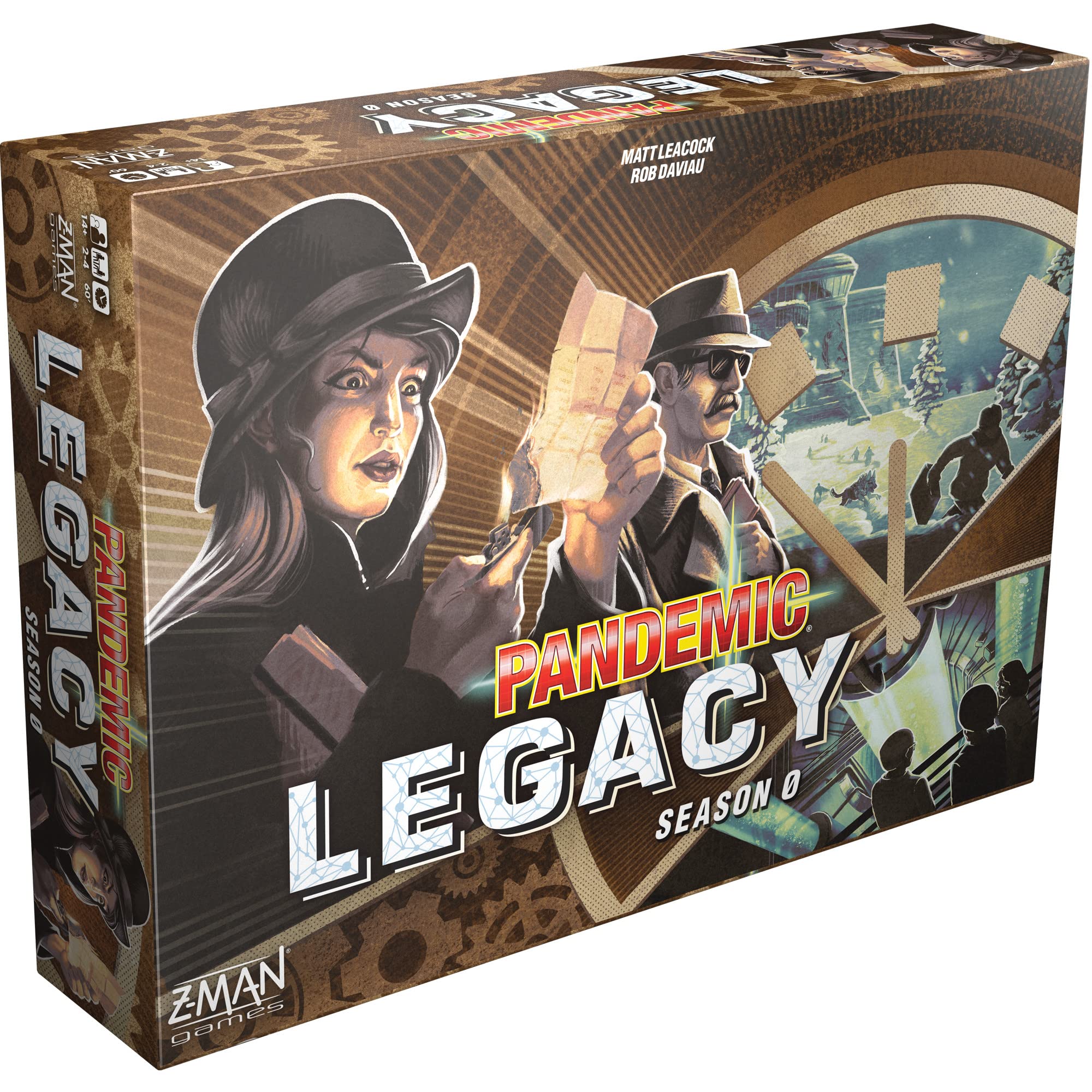 Foto 2 pulgar | Juego De Mesa Pandemic Legacy Temporada 0 Z-man Games Adultos 14+ - Venta Internacional.