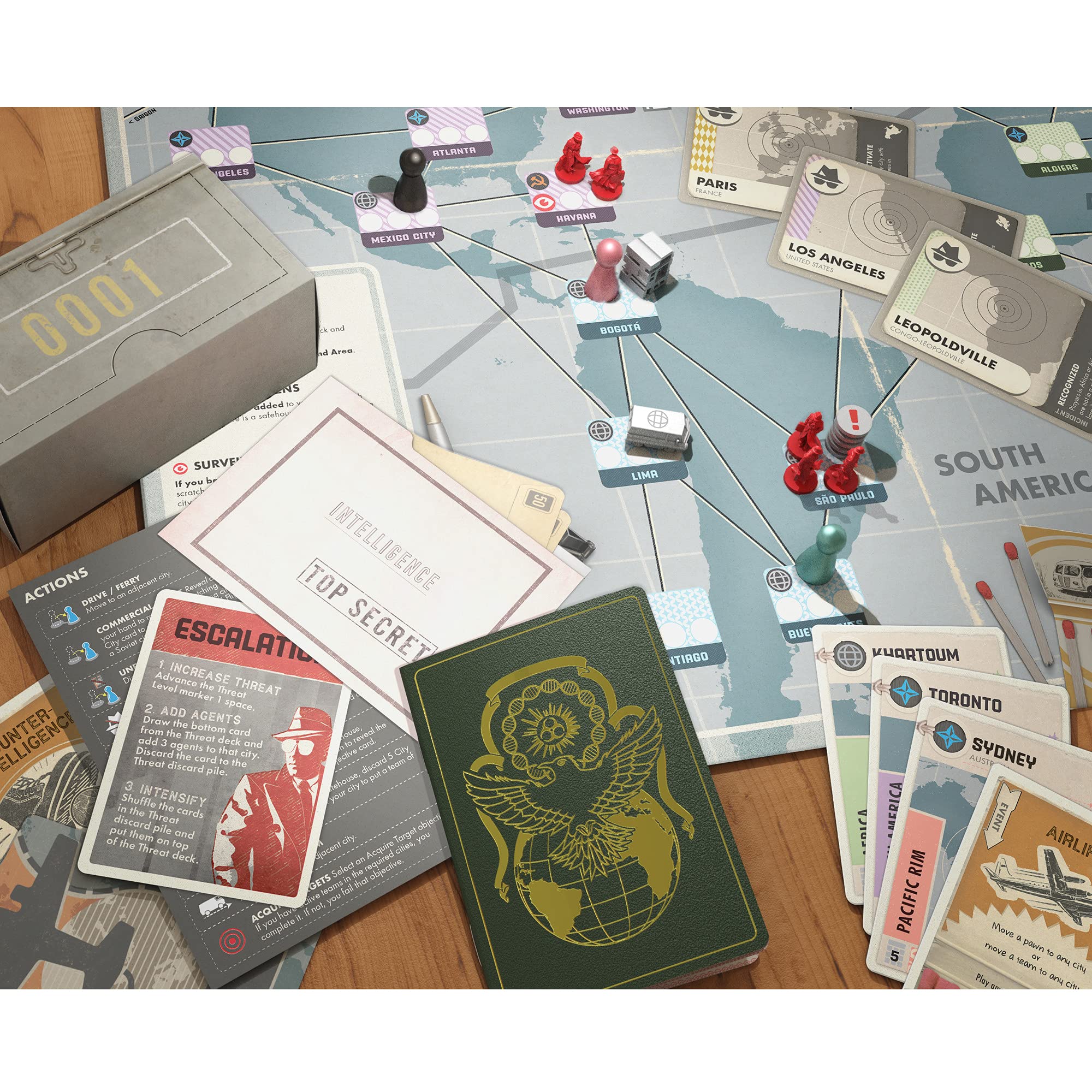 Foto 4 pulgar | Juego De Mesa Pandemic Legacy Temporada 0 Z-man Games Adultos 14+ - Venta Internacional.