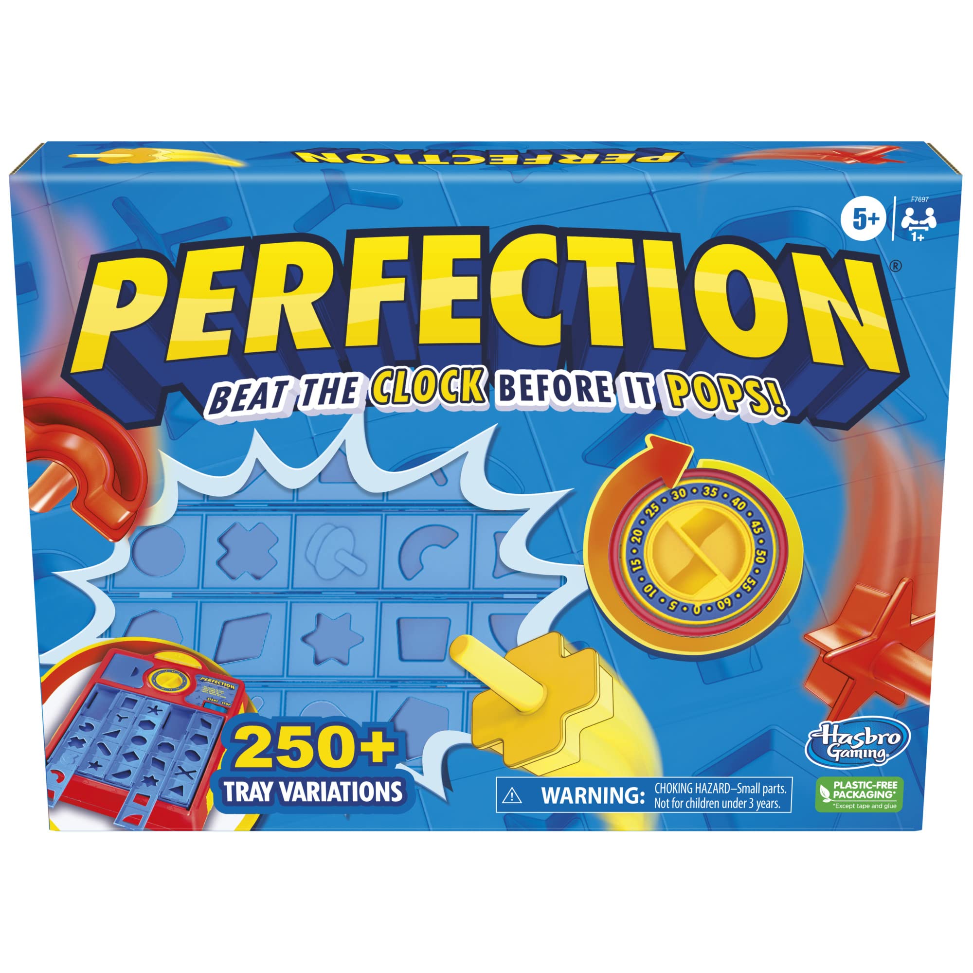 Foto 2 pulgar | Juego Hasbro Gaming Perfection Para Niños De Más De 5 Años Con Más De 250 Peines - Venta Internacional.