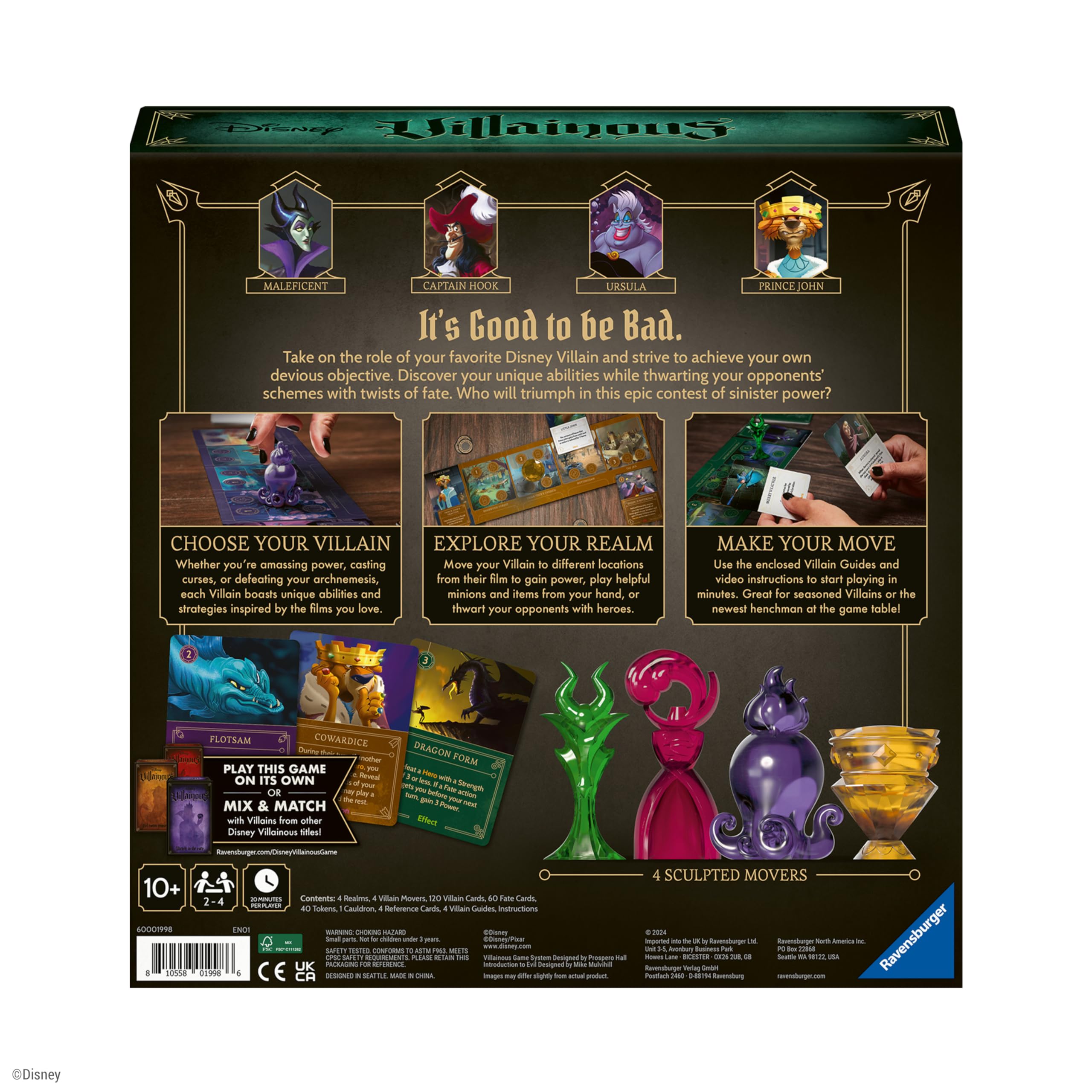 Foto 7 | Juego De Mesa Ravensburger Disney Villainous Introduction Evil - Venta Internacional.