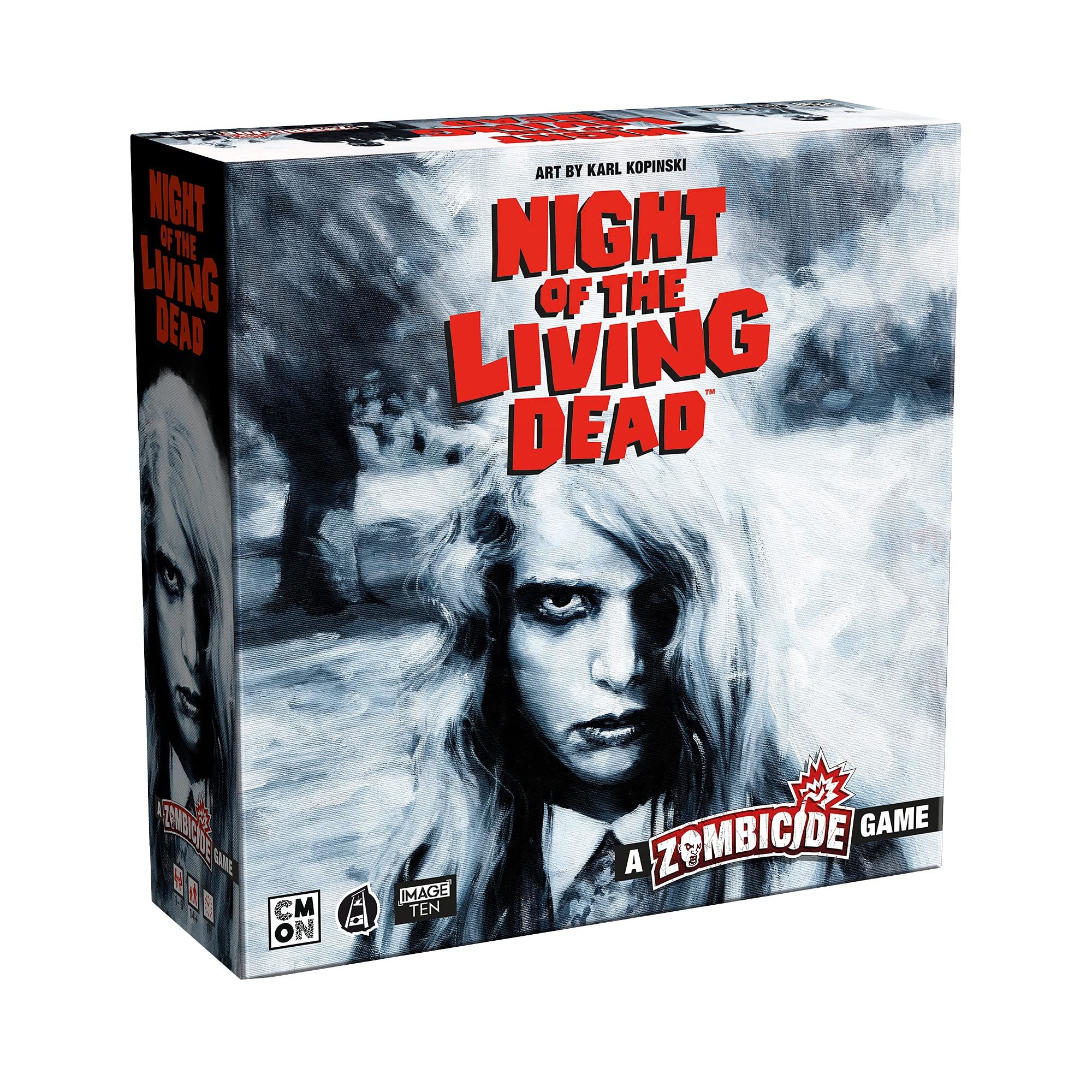 Foto 2 pulgar | Juego De Mesa Zombicide Night Of The Living Dead Strategy 14+ - Venta Internacional.