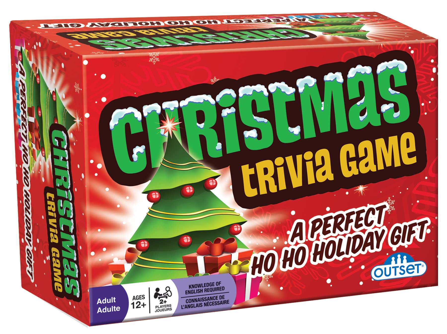 Foto 2 pulgar | Juego De Trivia Navideño Outset Media Con 70 Tarjetas De Trivia - Venta Internacional.