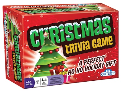 Foto 1 | Juego De Trivia Navideño Outset Media Con 70 Tarjetas De Trivia - Venta Internacional.