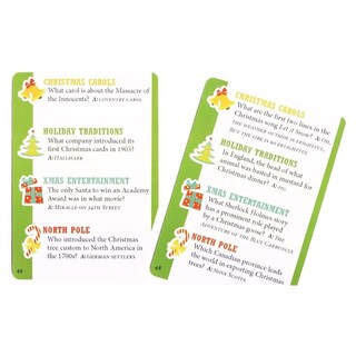 Foto 6 | Juego De Trivia Navideño Outset Media Con 70 Tarjetas De Trivia - Venta Internacional.