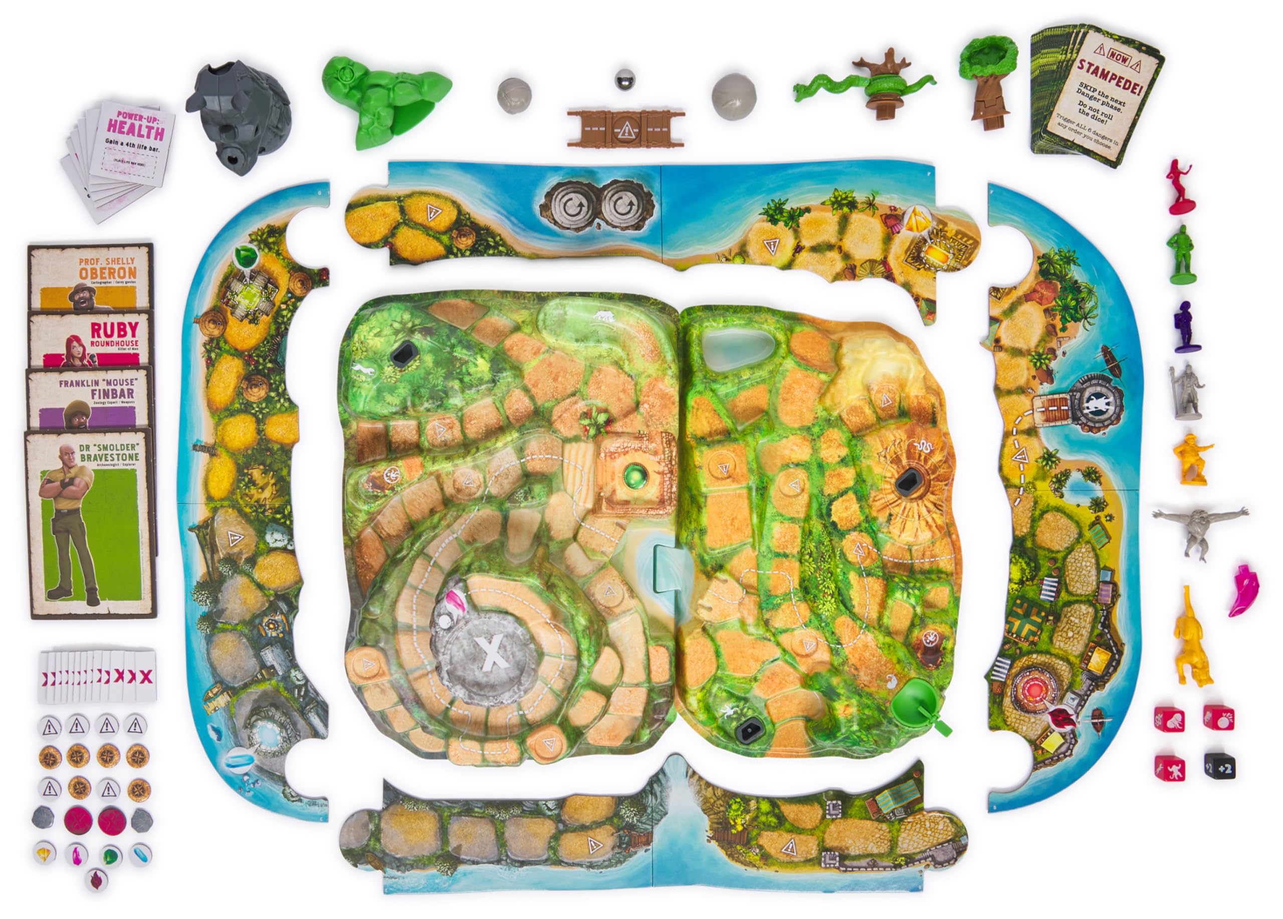 Foto 7 | Juego De Mesa Spin Master Games Jumanji Stampede 8 Años O Más - Venta Internacional.
