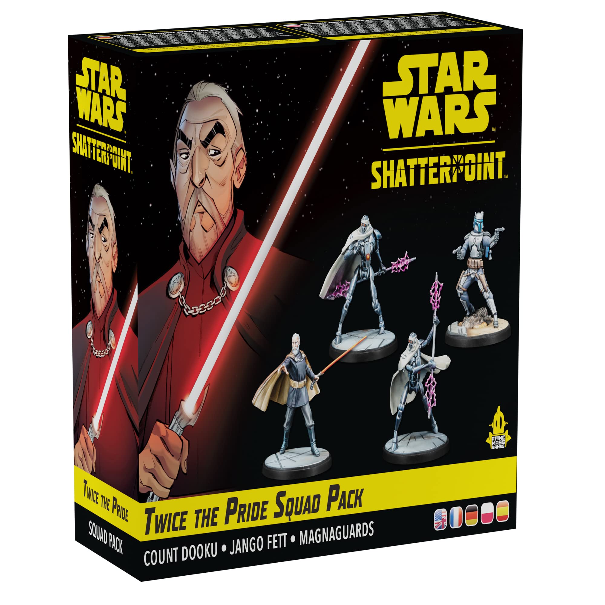 Juego De Miniaturas De Mesa Atomic Mass Star Wars Shatterpoint - Venta Internacional.