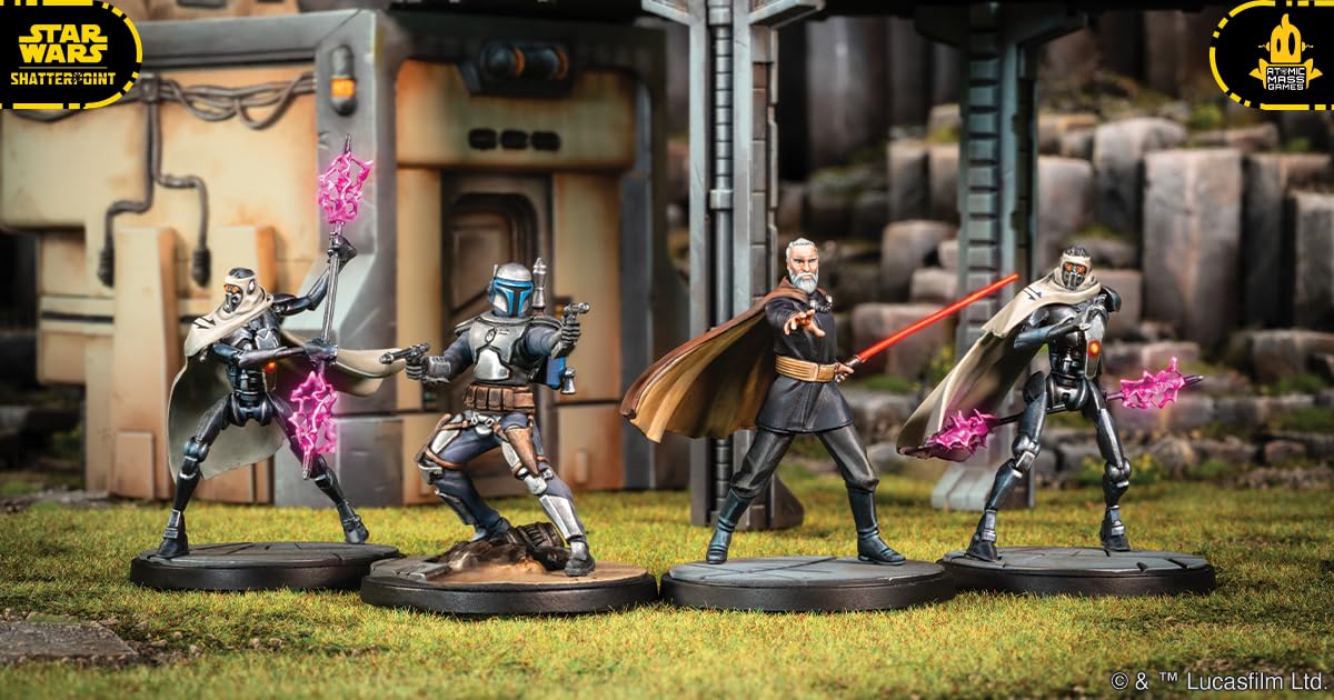 Foto 2 | Juego De Miniaturas De Mesa Atomic Mass Star Wars Shatterpoint - Venta Internacional.